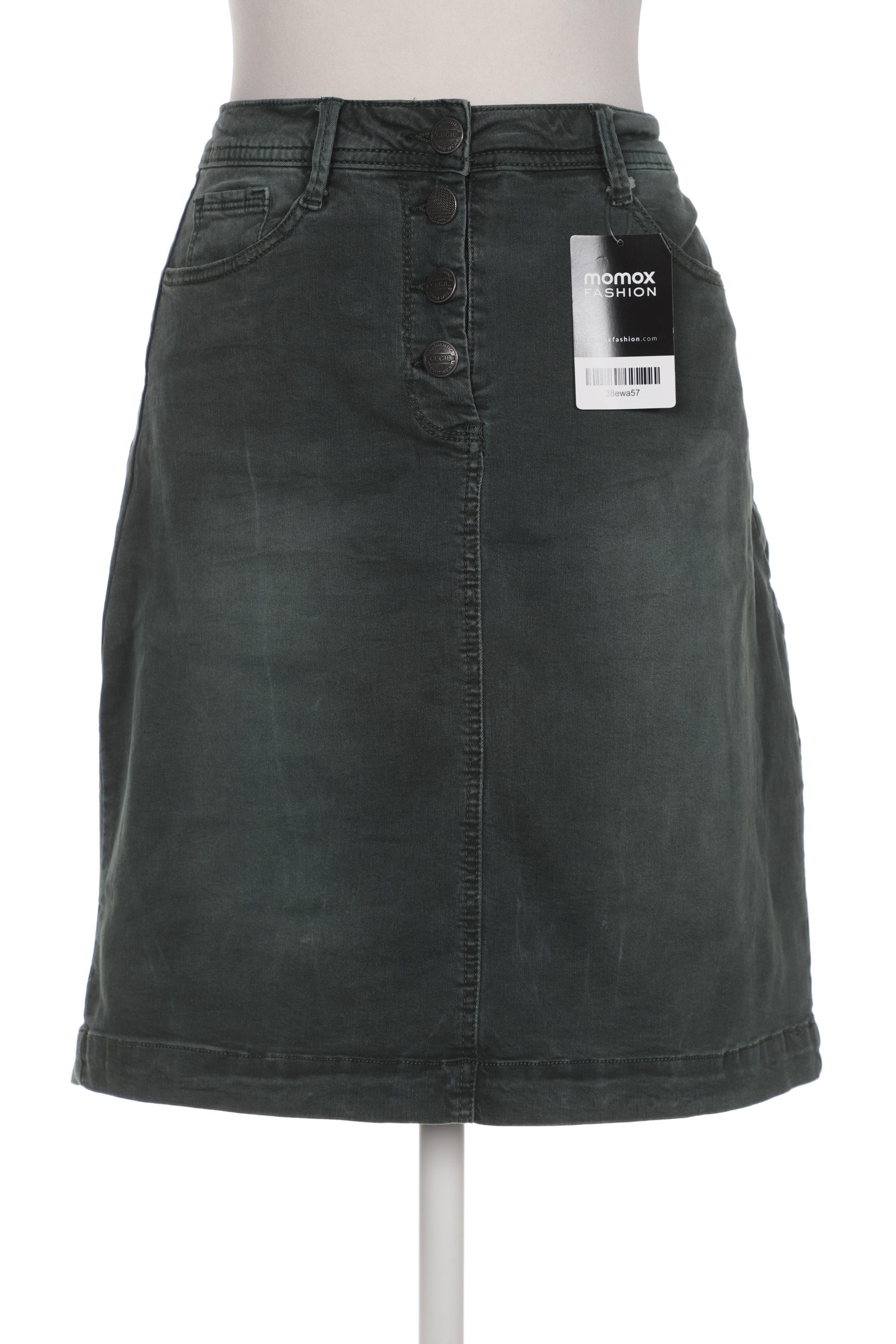 

CECIL Damen Rock, grün