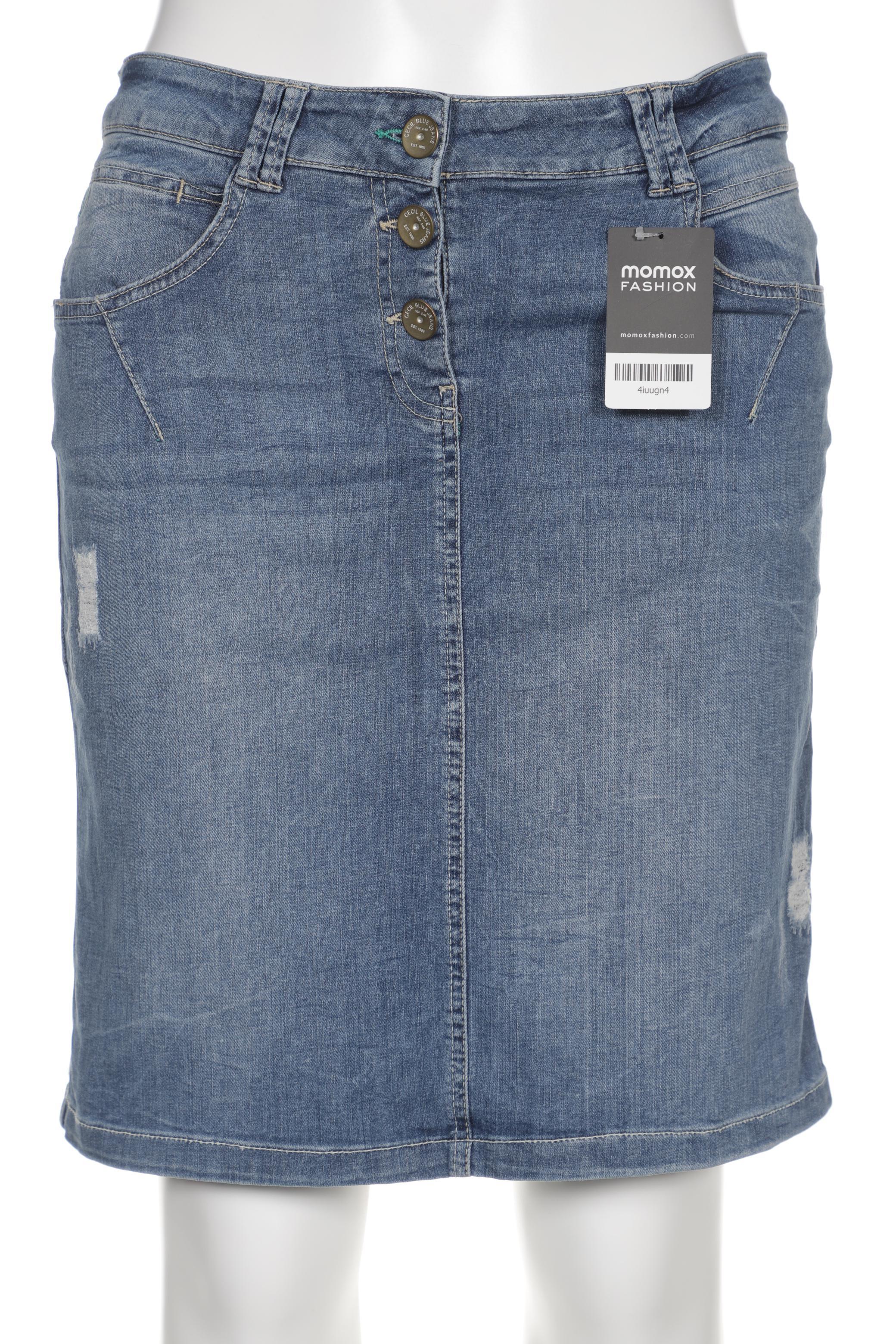 

CECIL Damen Rock, blau