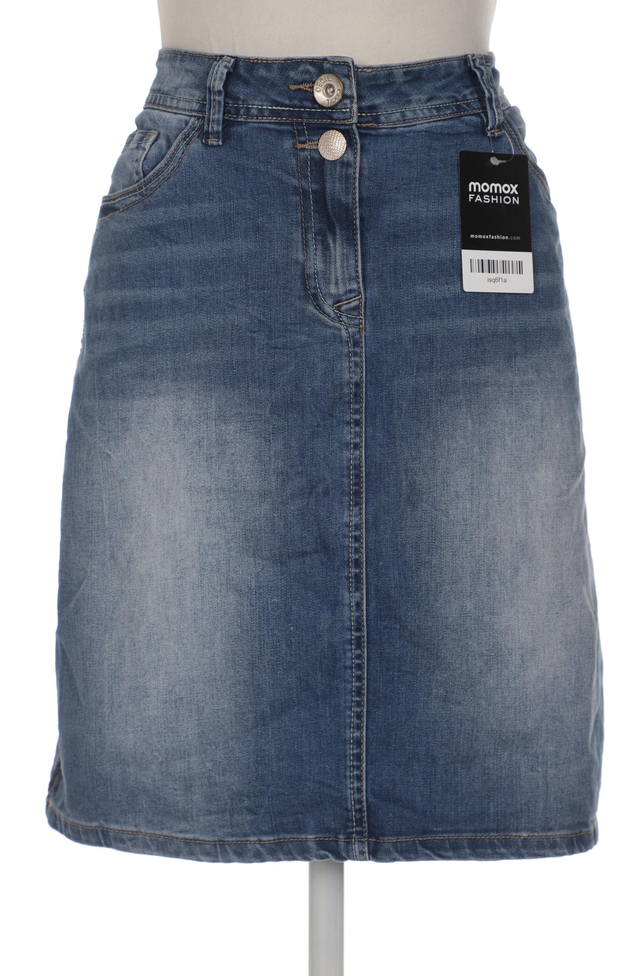 

CECIL Damen Rock, blau