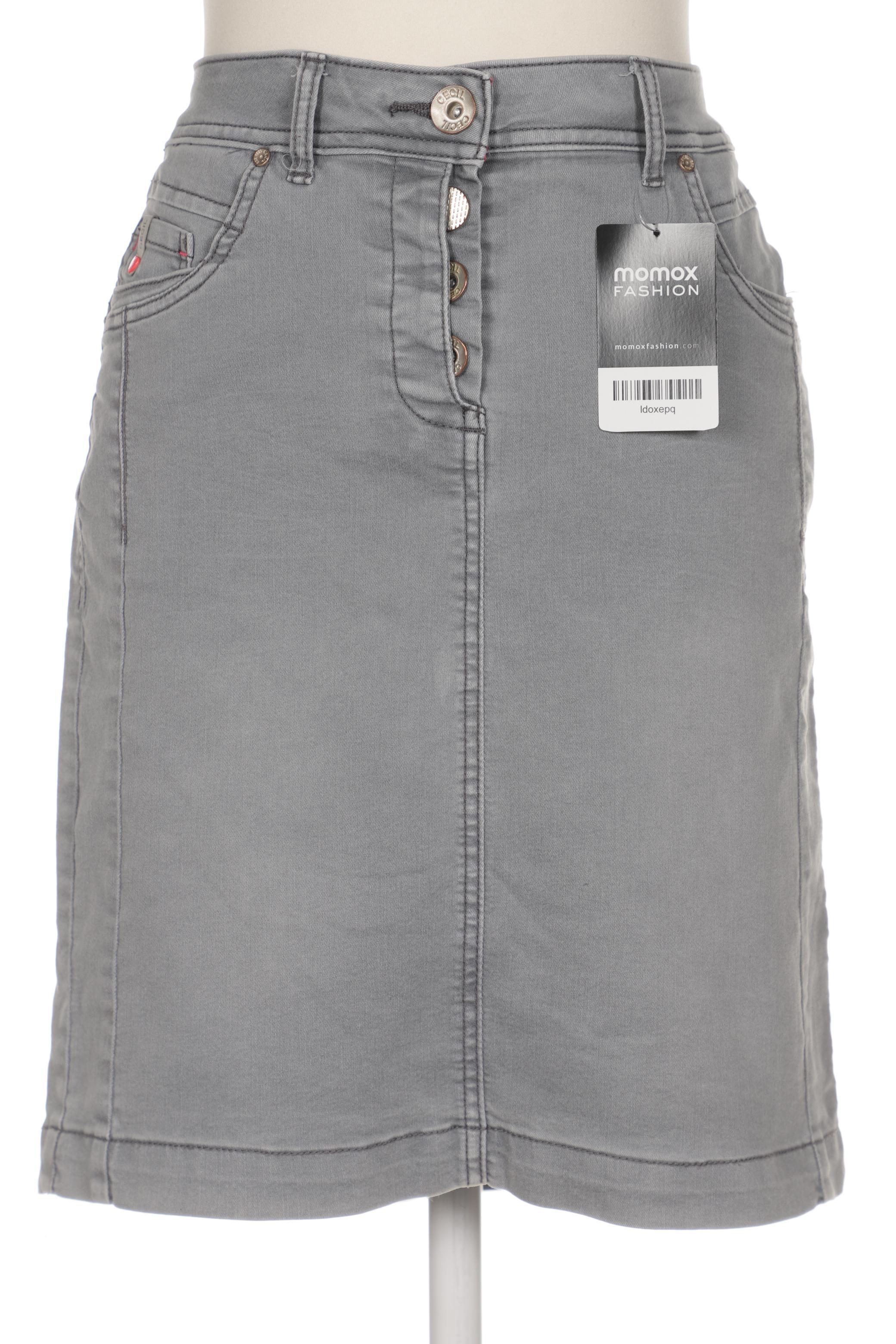 

CECIL Damen Rock, grau