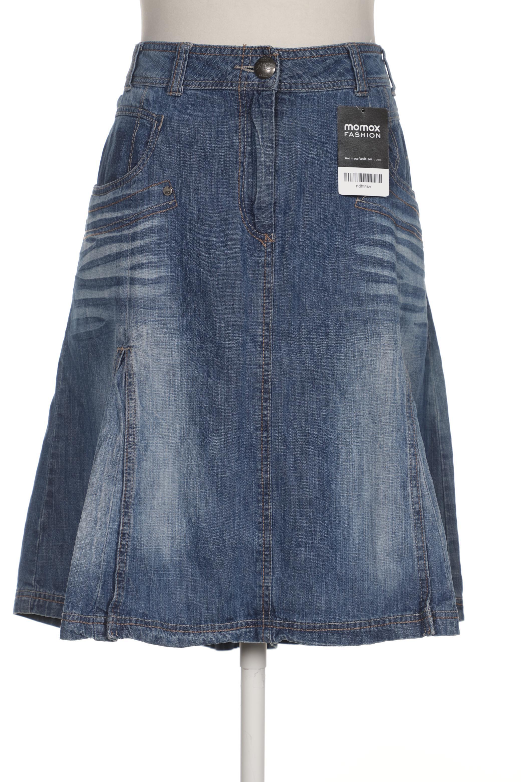 

CECIL Damen Rock, blau