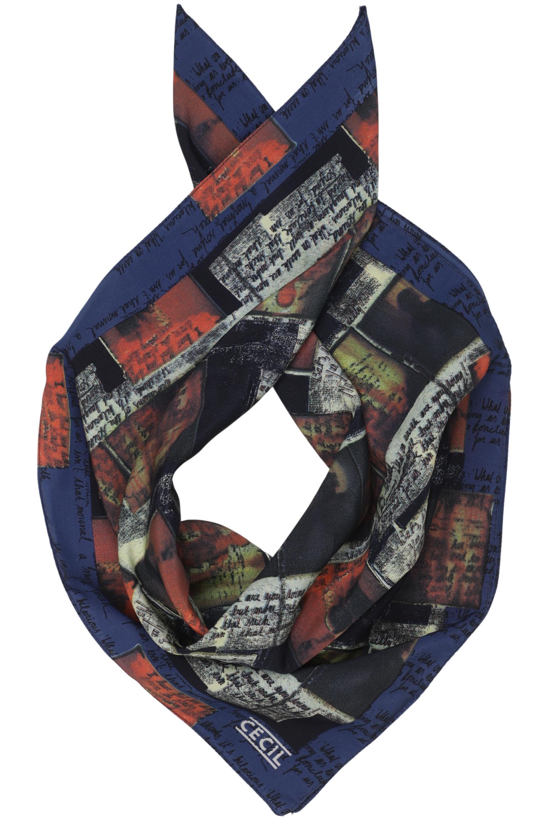 

Cecil Damen Schal, marineblau, Gr.