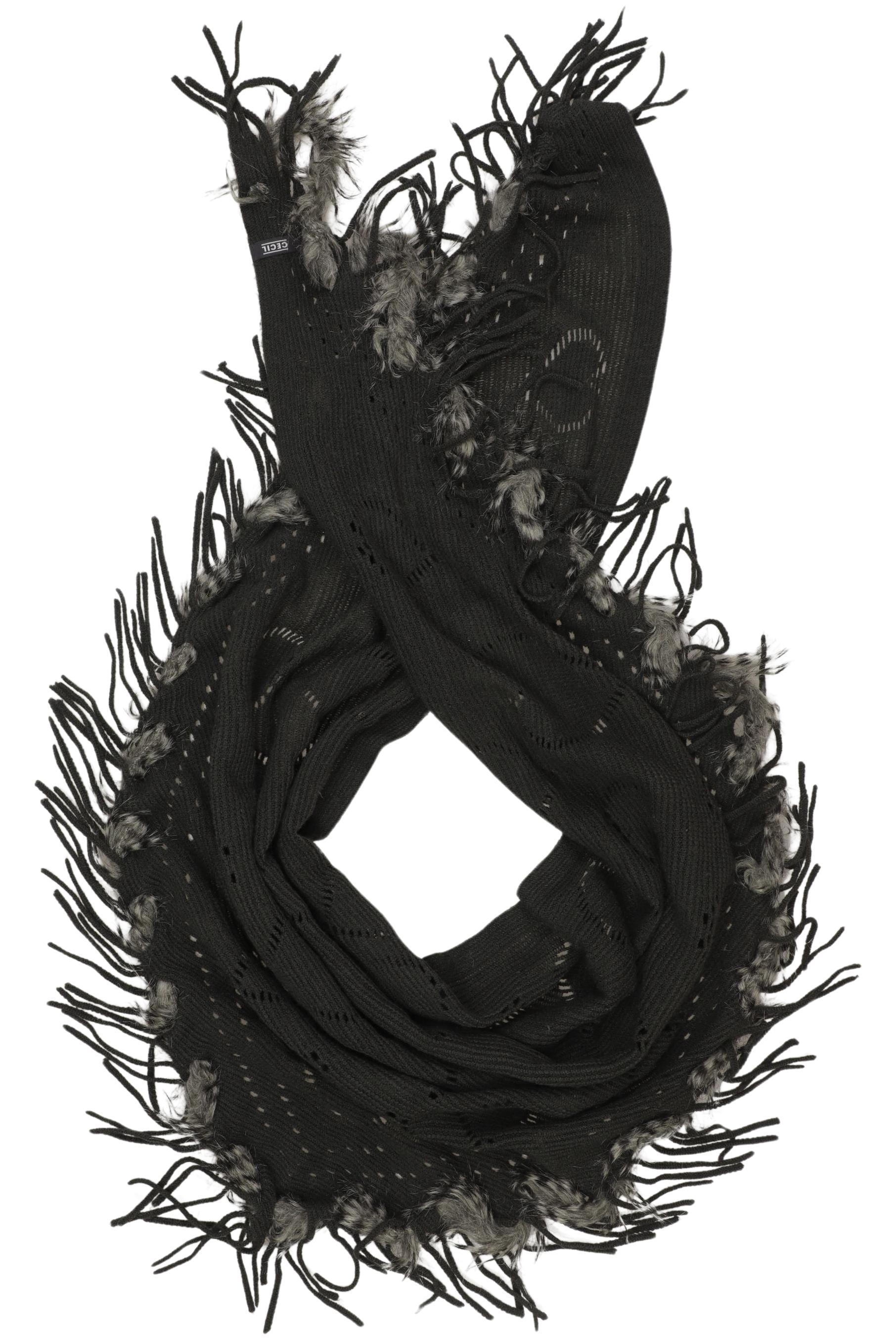 

Cecil Damen Schal, schwarz, Gr.