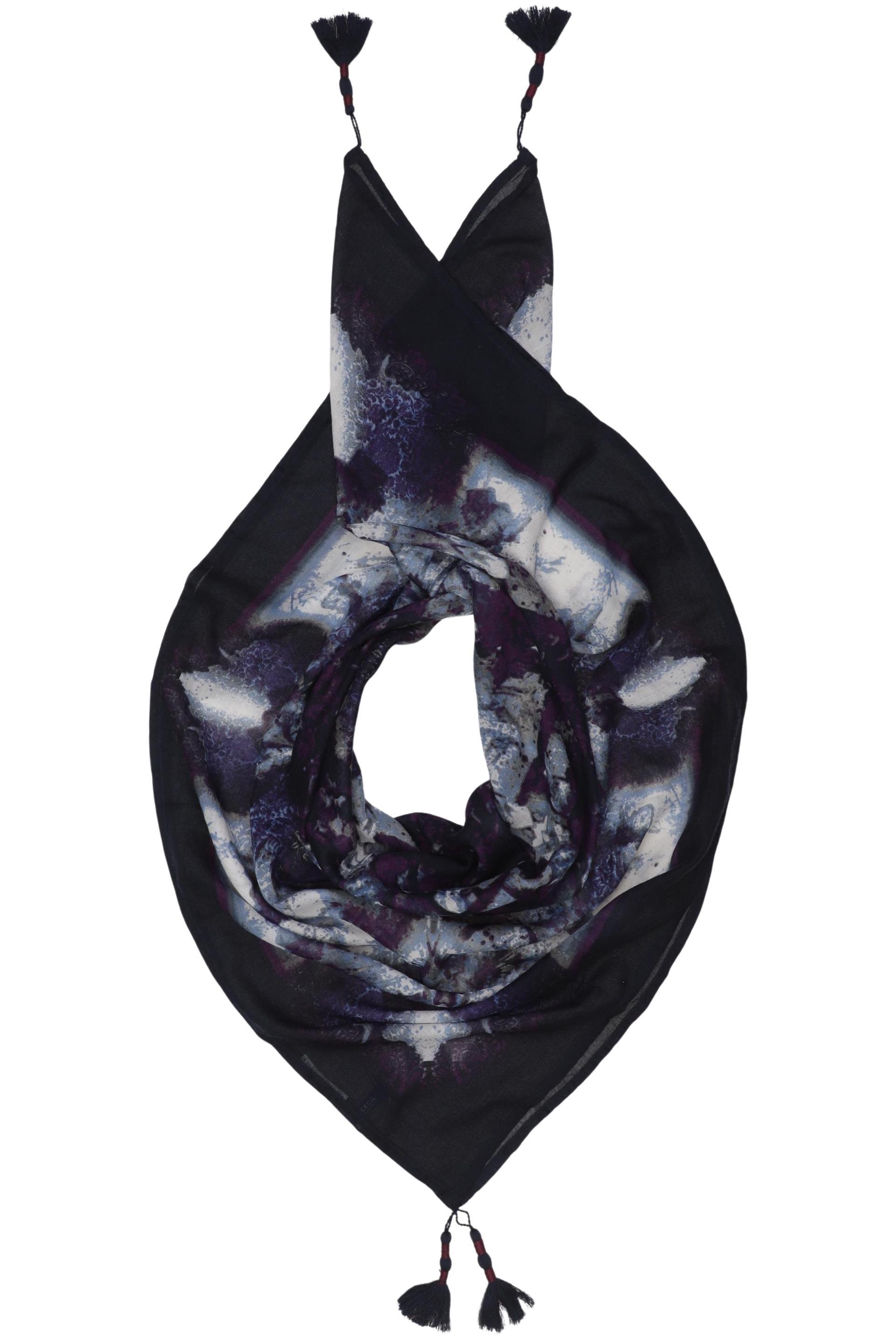 

Cecil Damen Schal, marineblau, Gr.