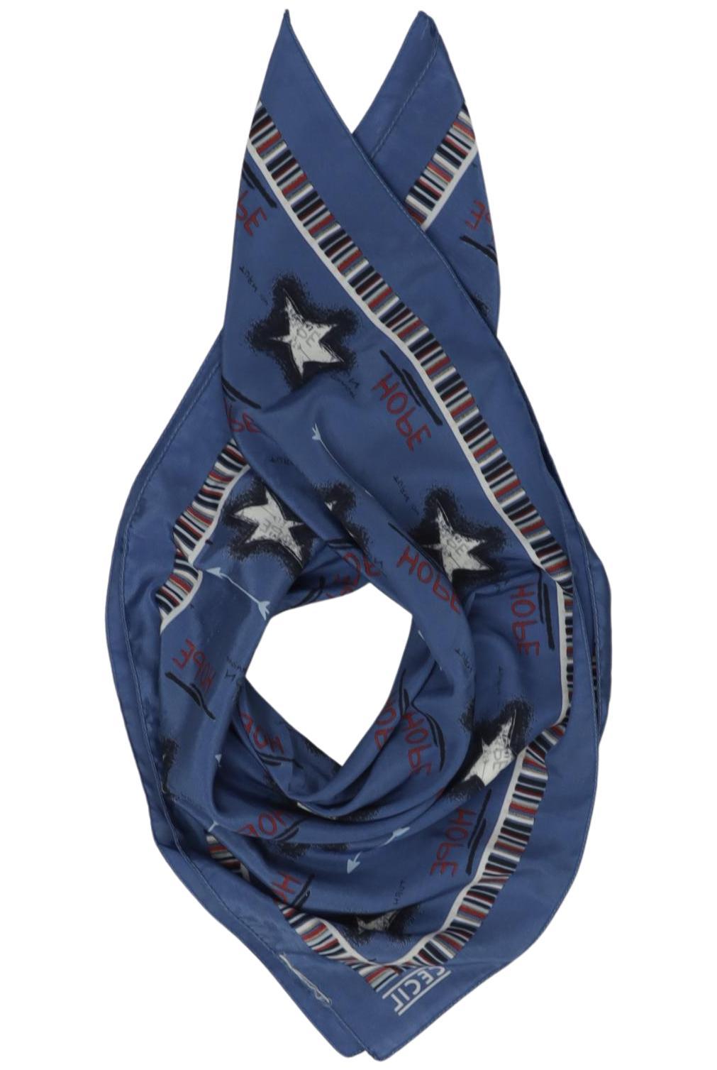 

Cecil Damen Schal, blau, Gr.