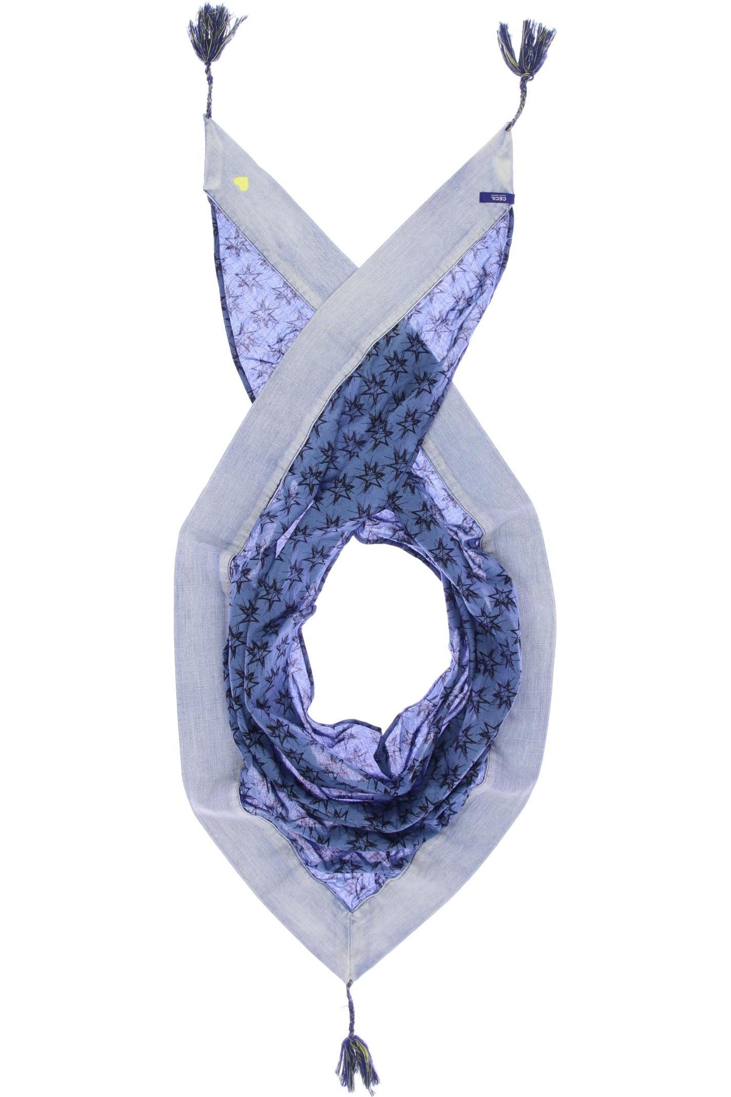 

Cecil Damen Schal, blau, Gr.