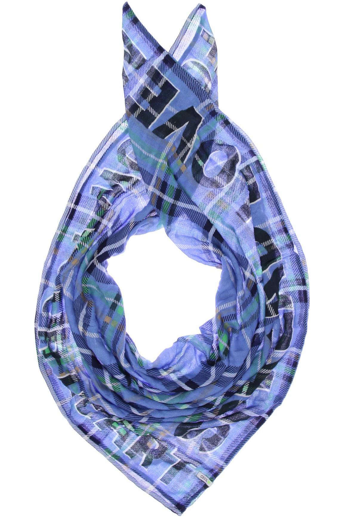 

Cecil Damen Schal, blau, Gr.