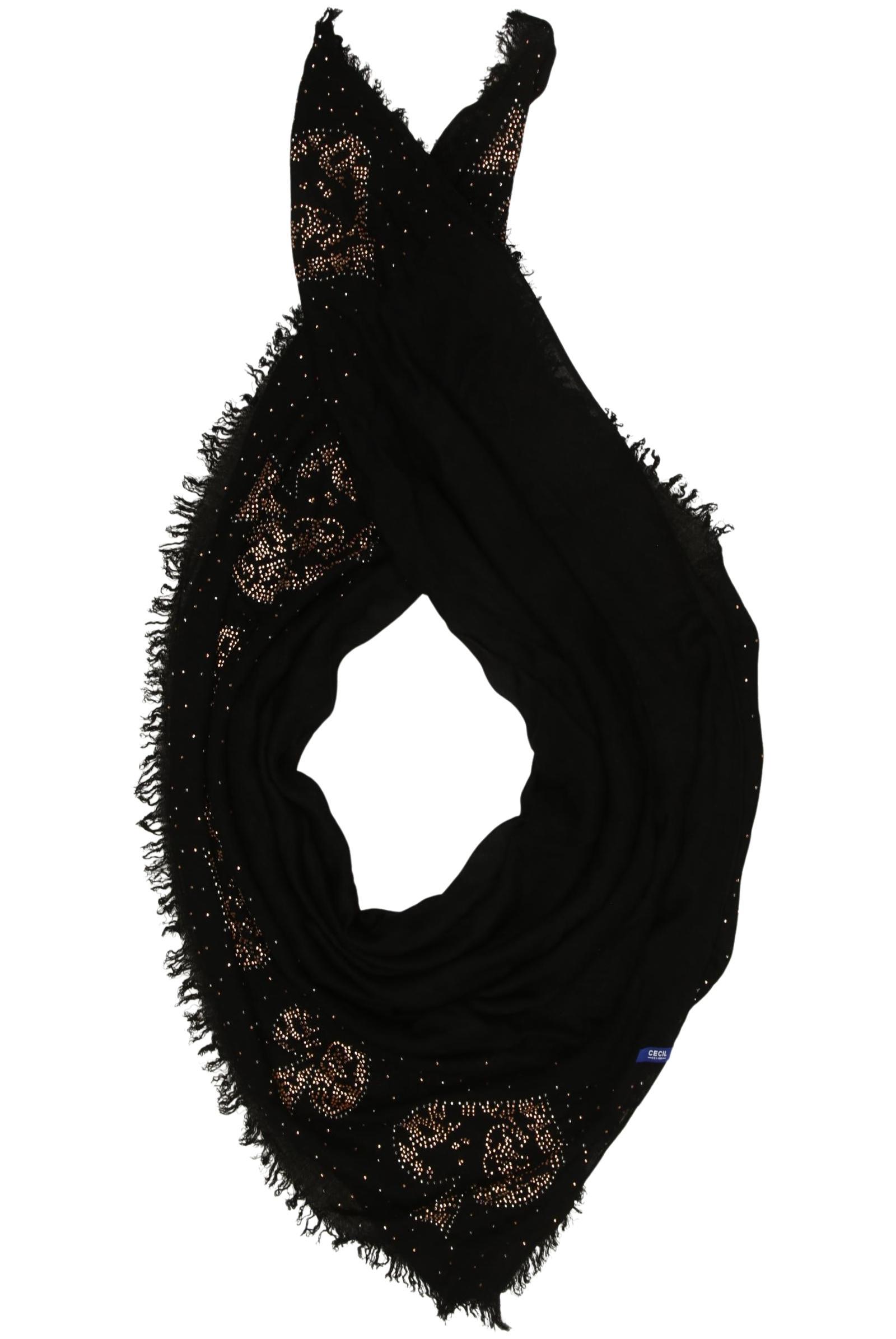 

Cecil Damen Schal, schwarz, Gr.