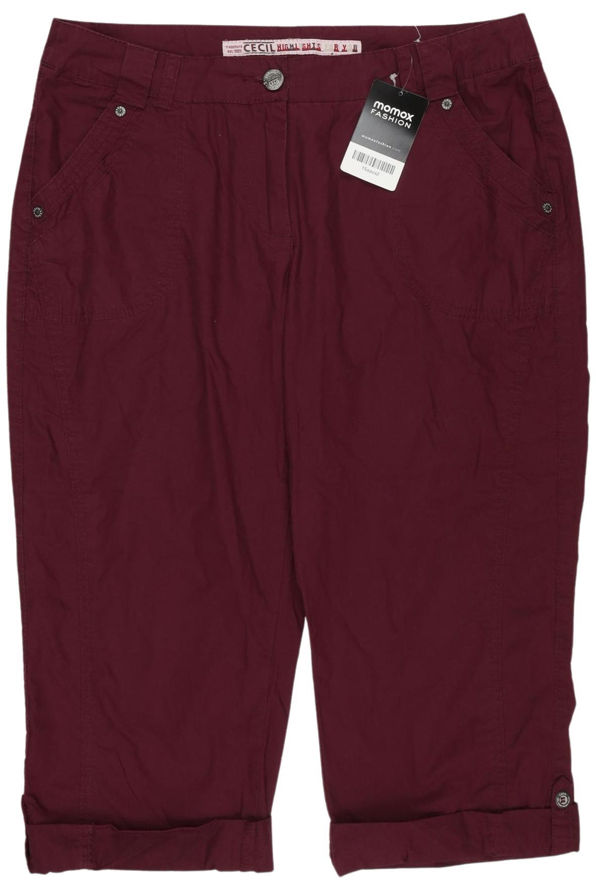 

Cecil Damen Shorts, bordeaux, Gr. 30