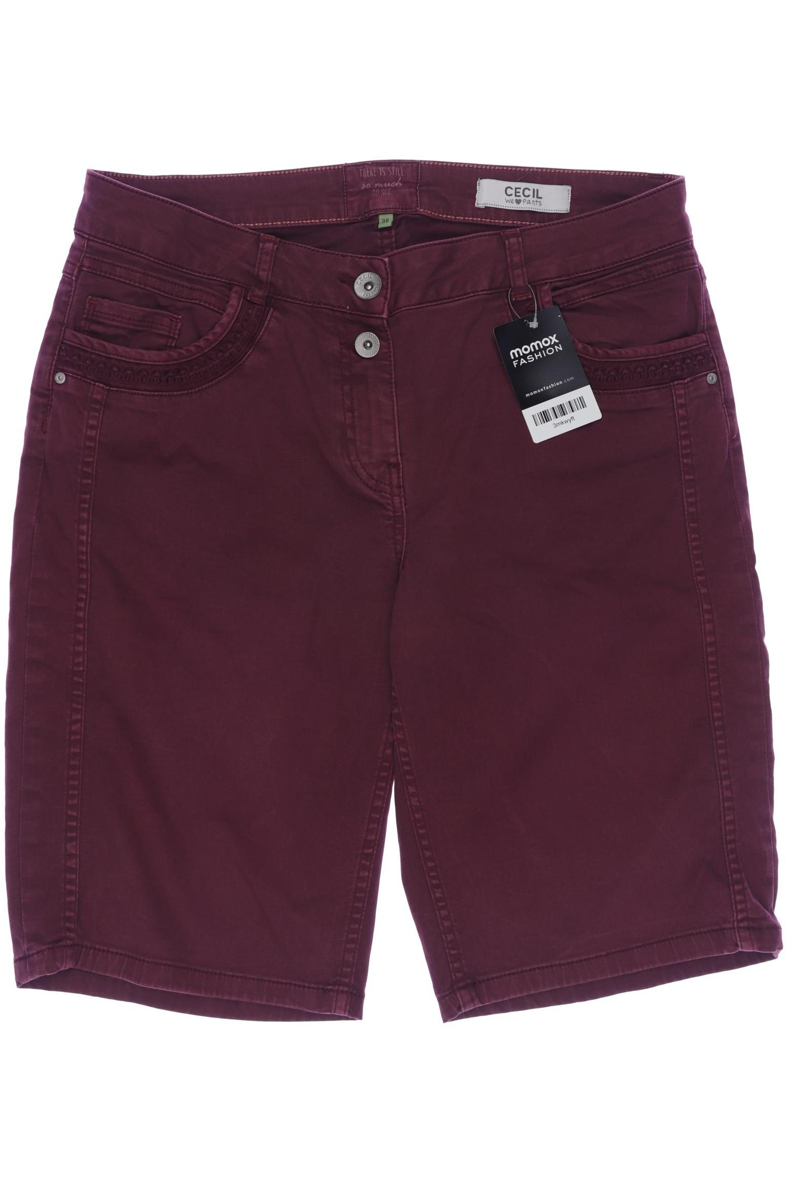 

Cecil Damen Shorts, bordeaux, Gr. 30