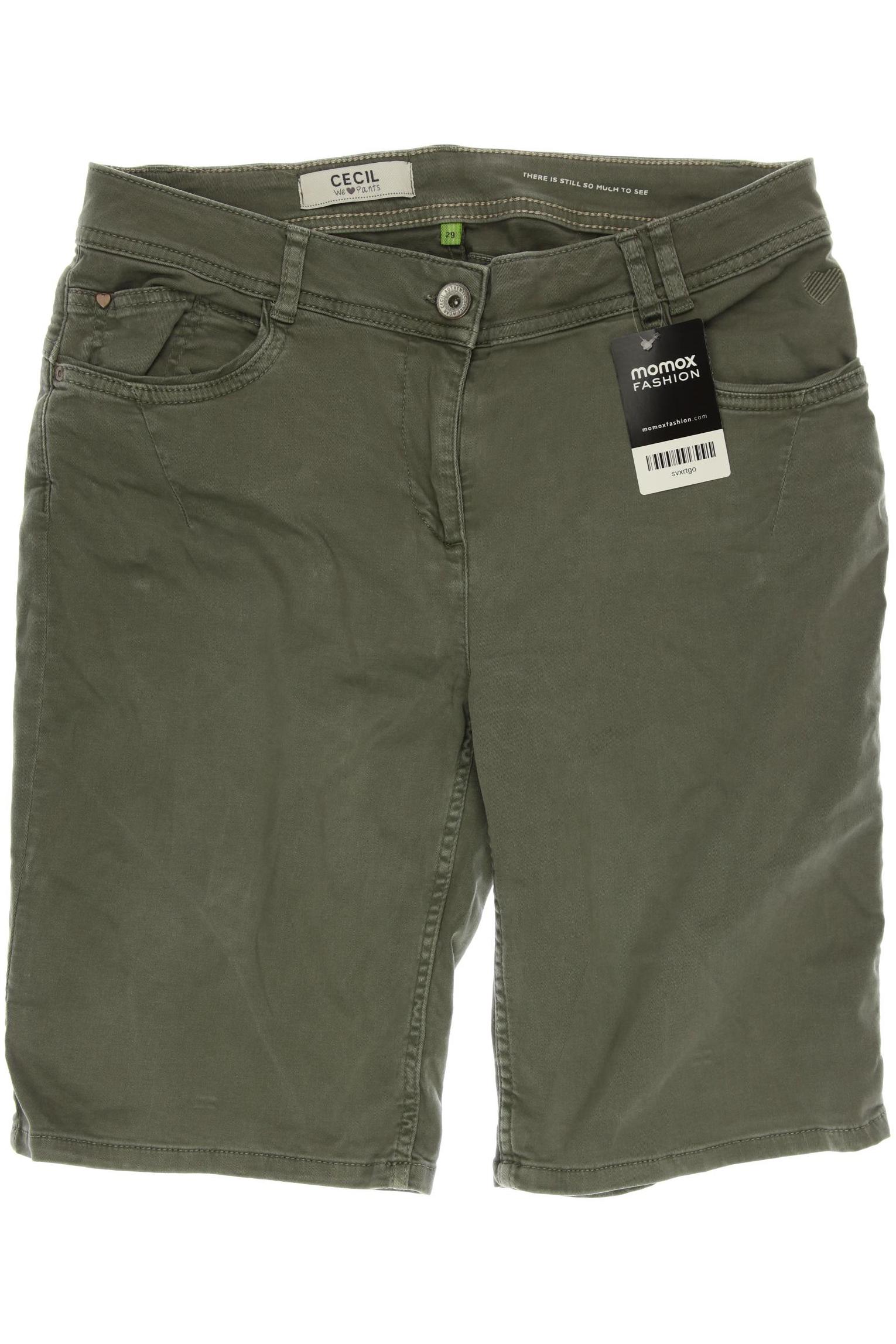 

CECIL Damen Shorts, grün