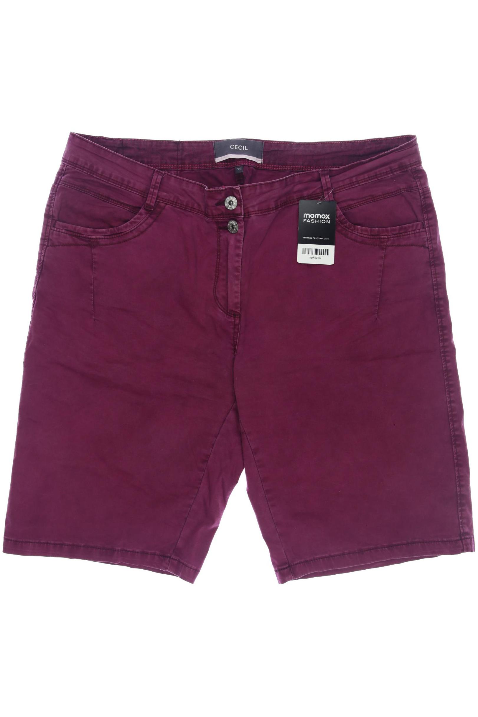 

Cecil Damen Shorts, bordeaux, Gr. 34