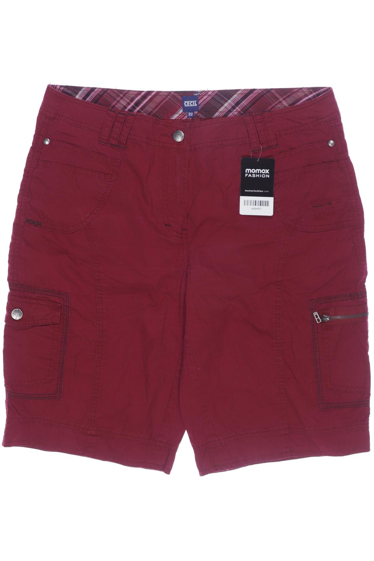 

CECIL Damen Shorts, bordeaux