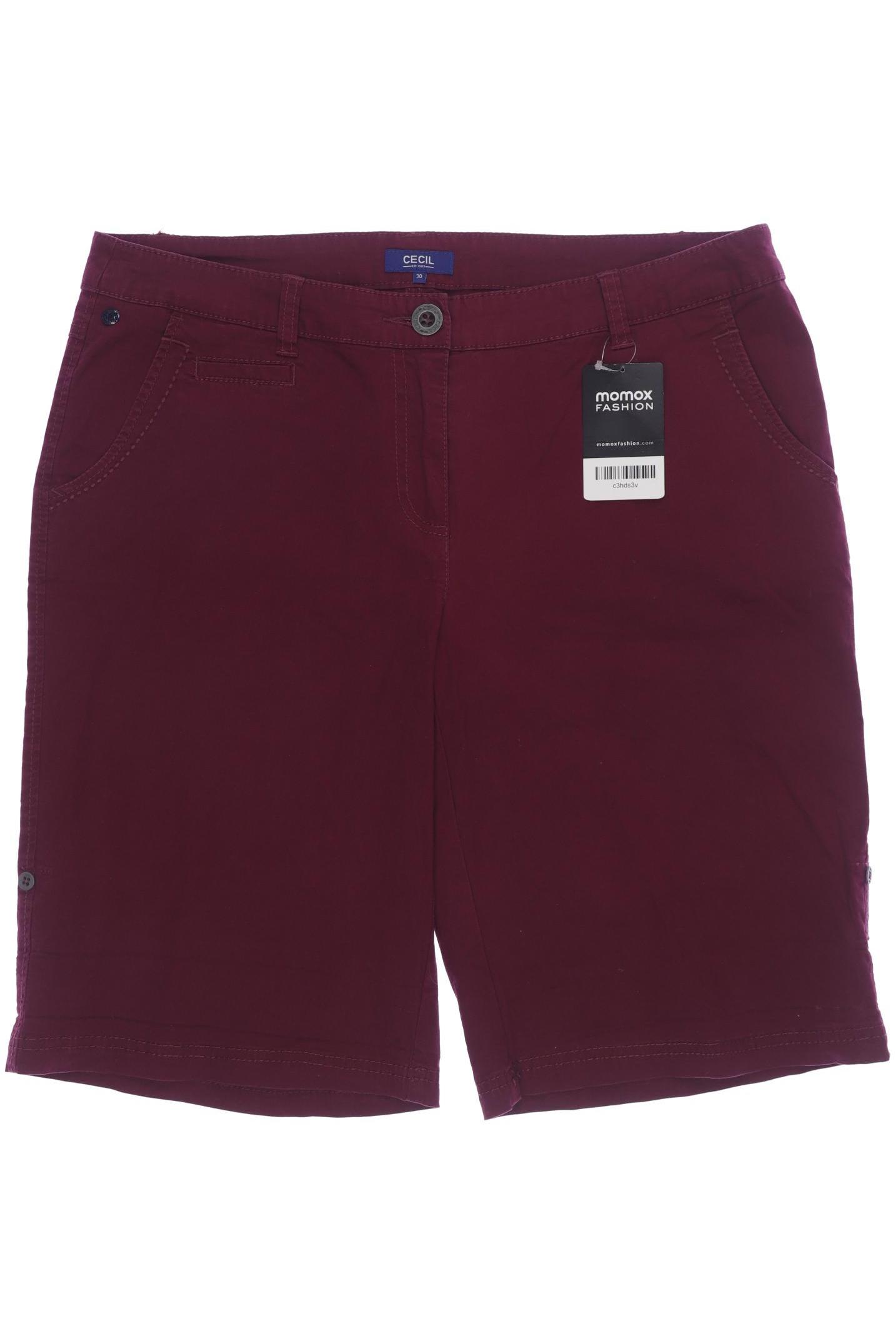 

Cecil Damen Shorts, bordeaux, Gr. 30