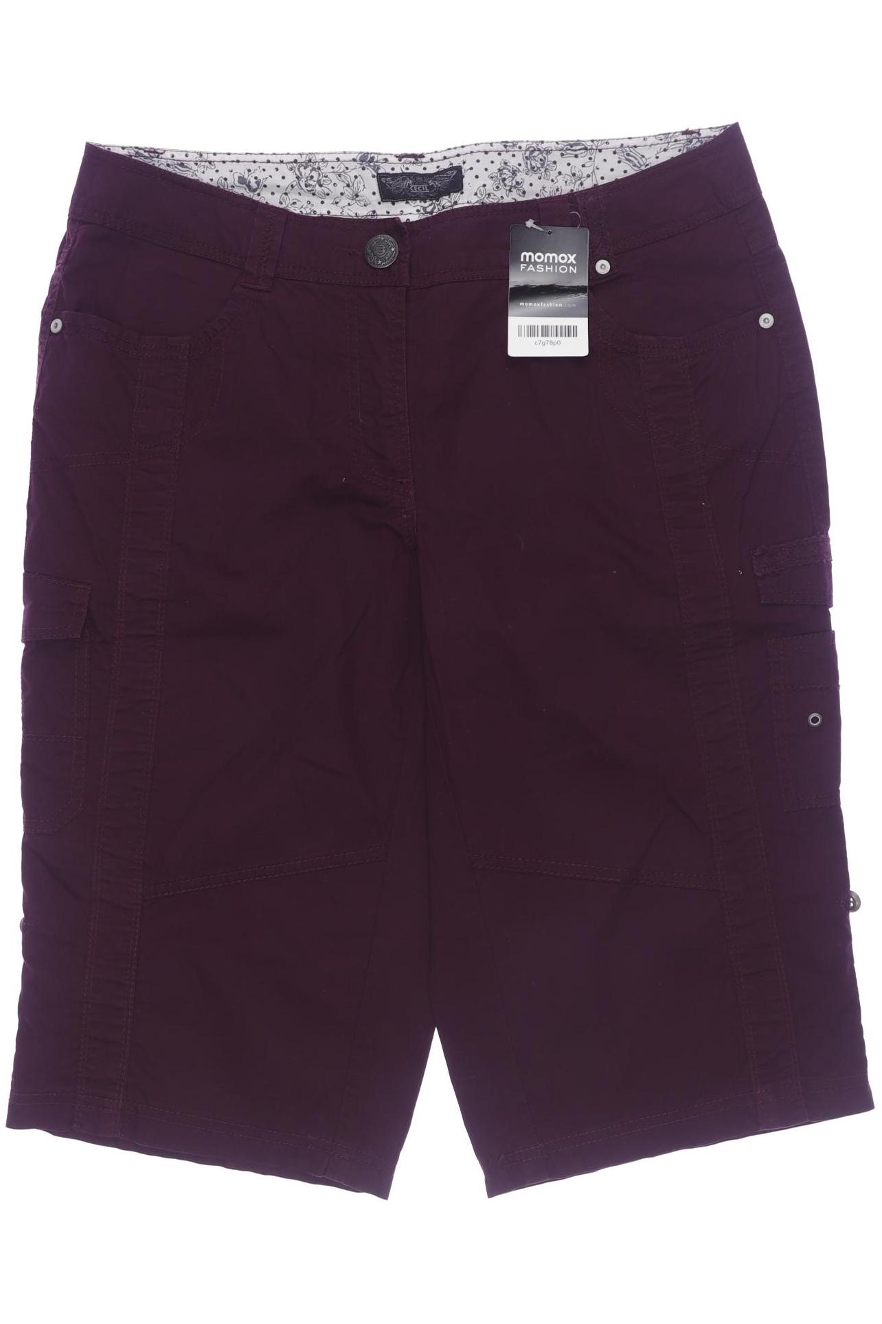 

Cecil Damen Shorts, bordeaux, Gr. 30