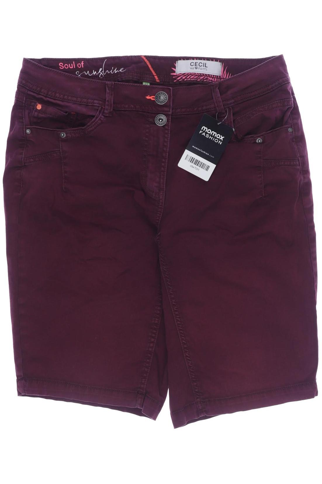 

CECIL Damen Shorts, bordeaux