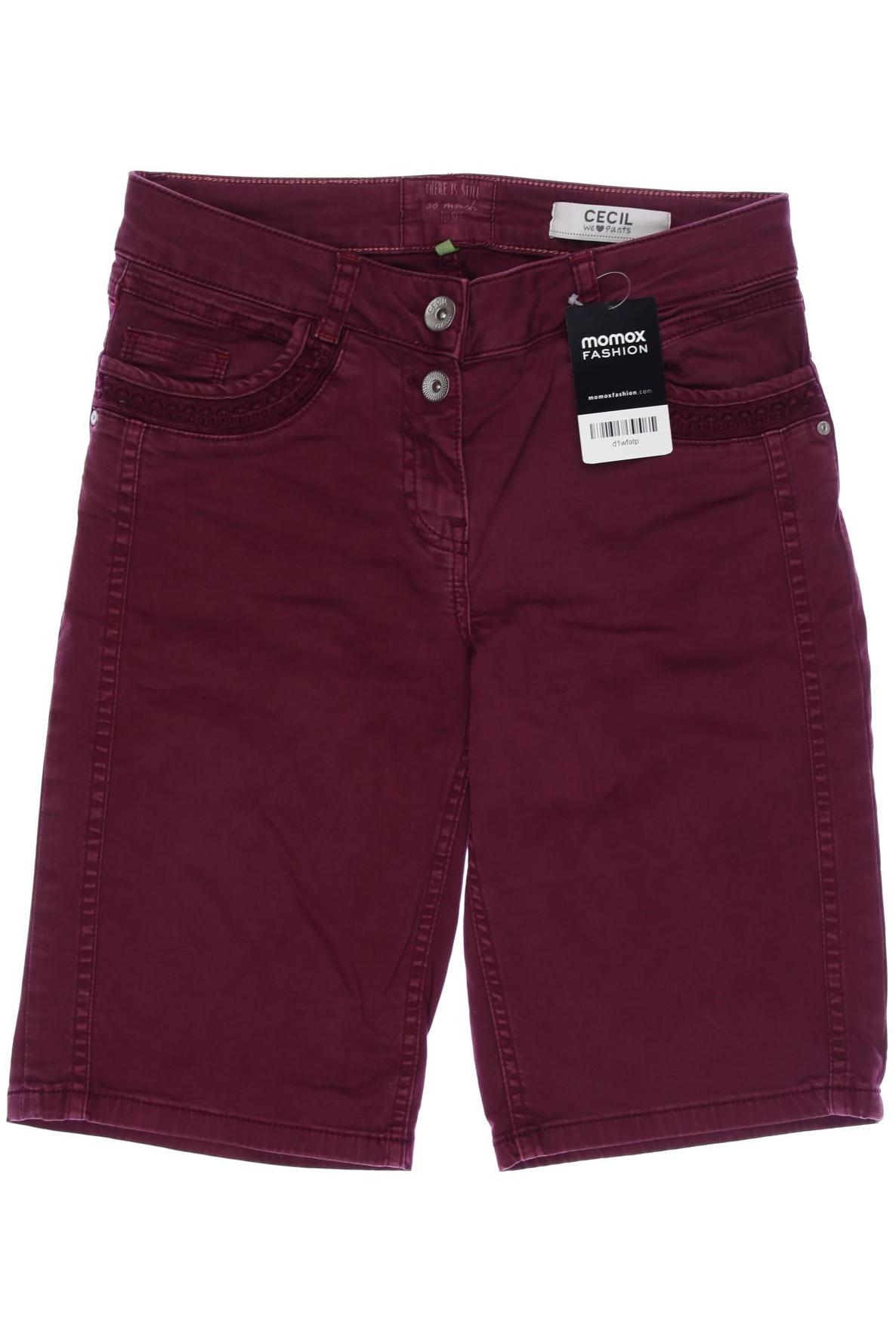 

Cecil Damen Shorts, bordeaux, Gr. 25