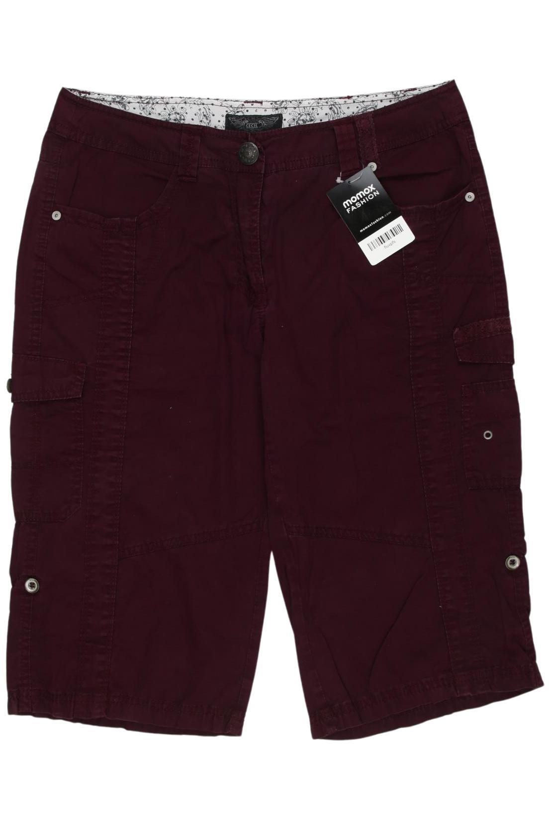 

Cecil Damen Shorts, bordeaux, Gr. 28