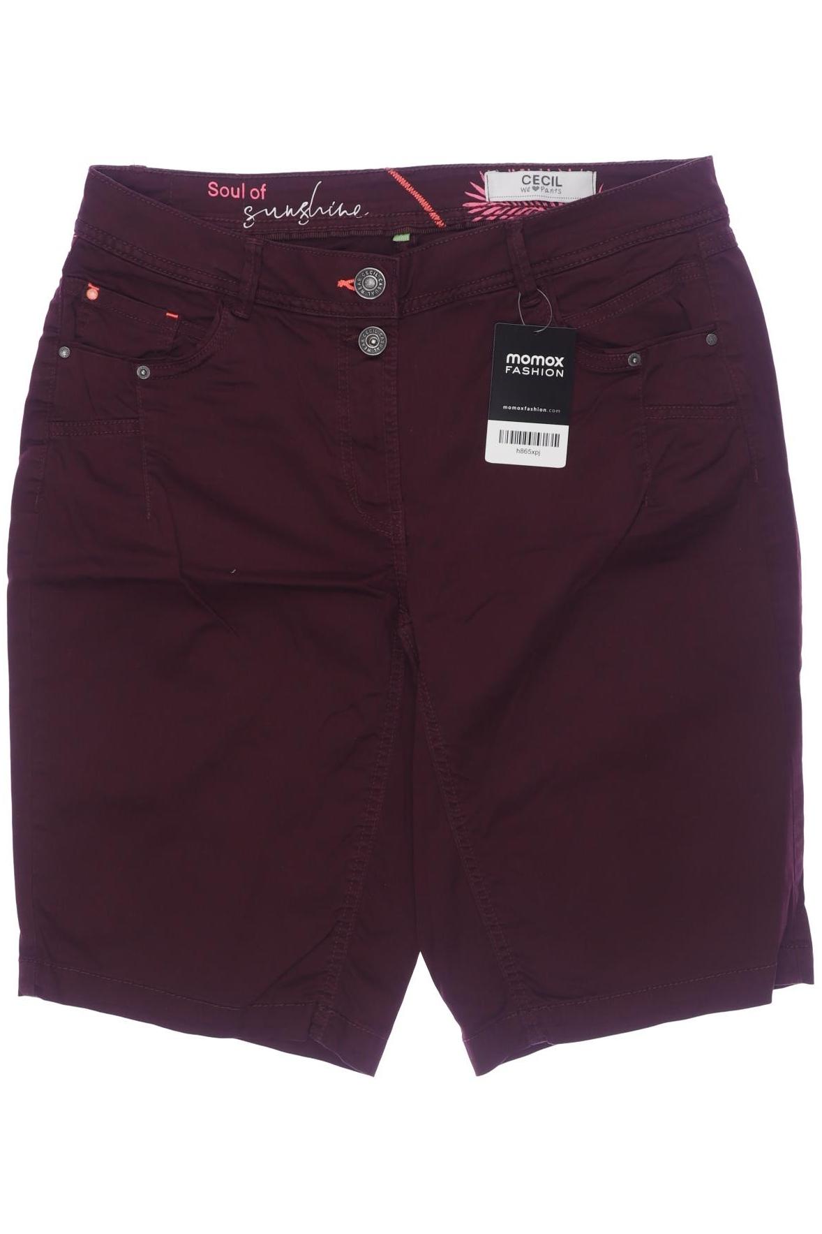 

Cecil Damen Shorts, bordeaux, Gr. 27