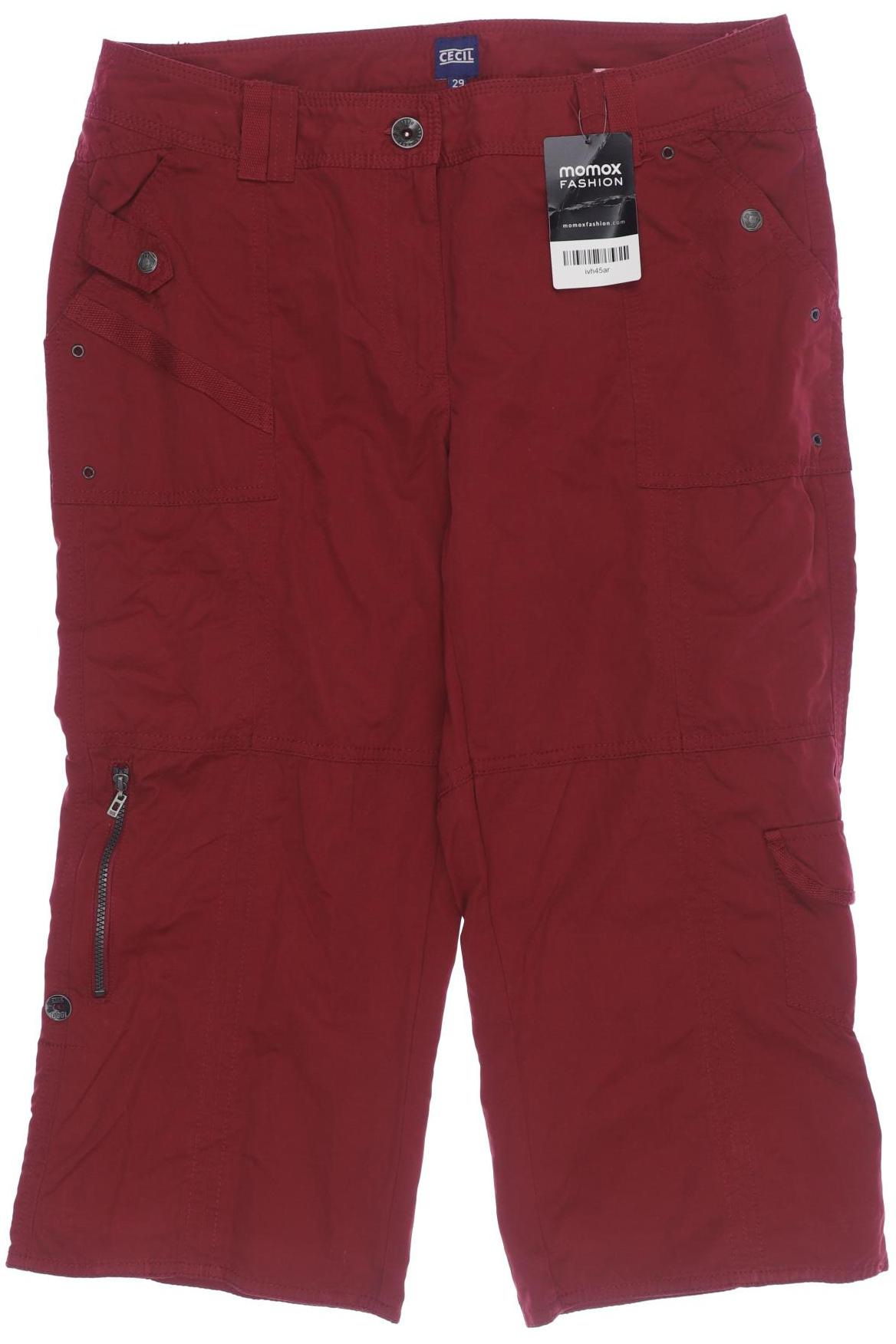 

Cecil Damen Shorts, bordeaux, Gr. 29