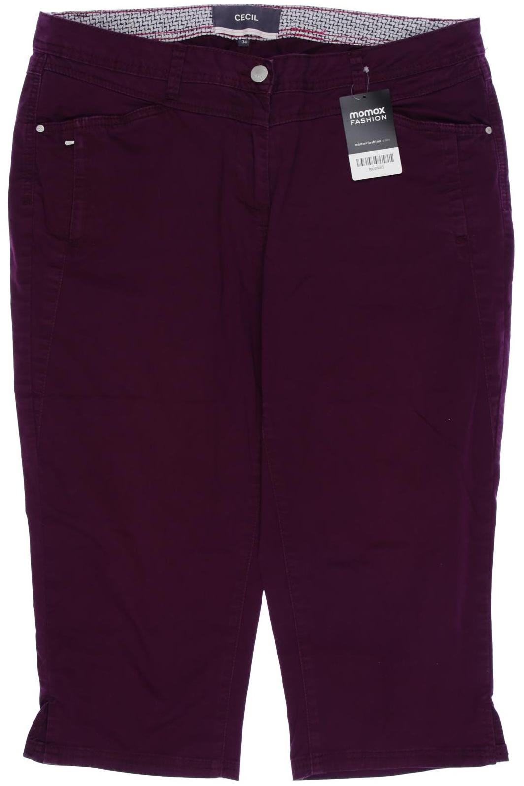 

Cecil Damen Shorts, bordeaux, Gr. 34