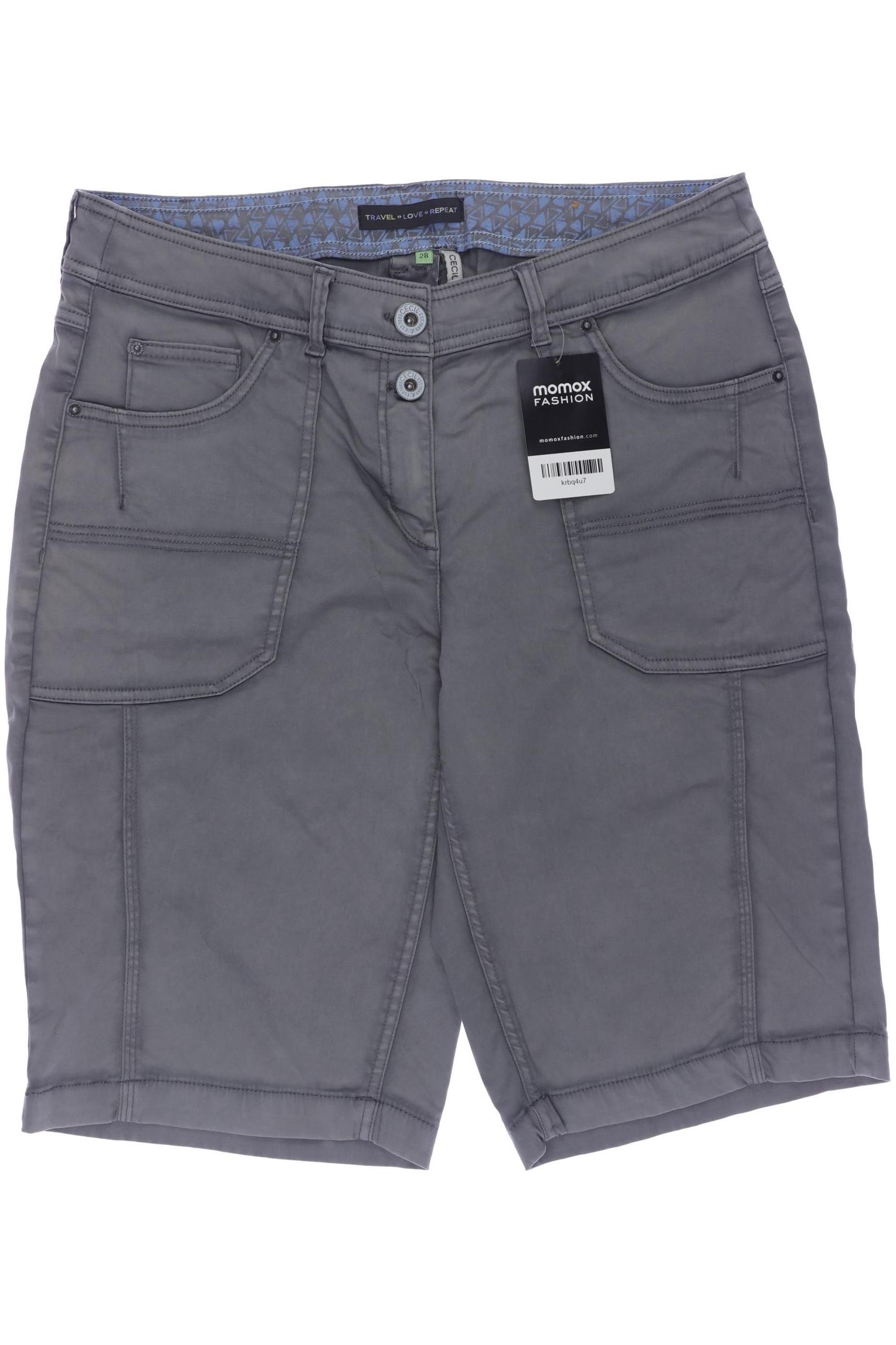 

Cecil Damen Shorts, grau, Gr. 28