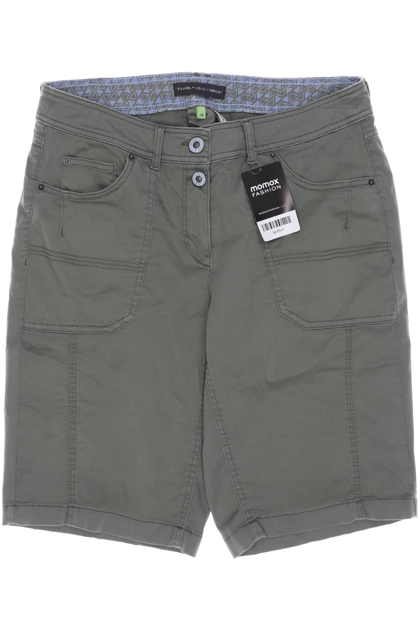 

Cecil Damen Shorts, grün, Gr. 36