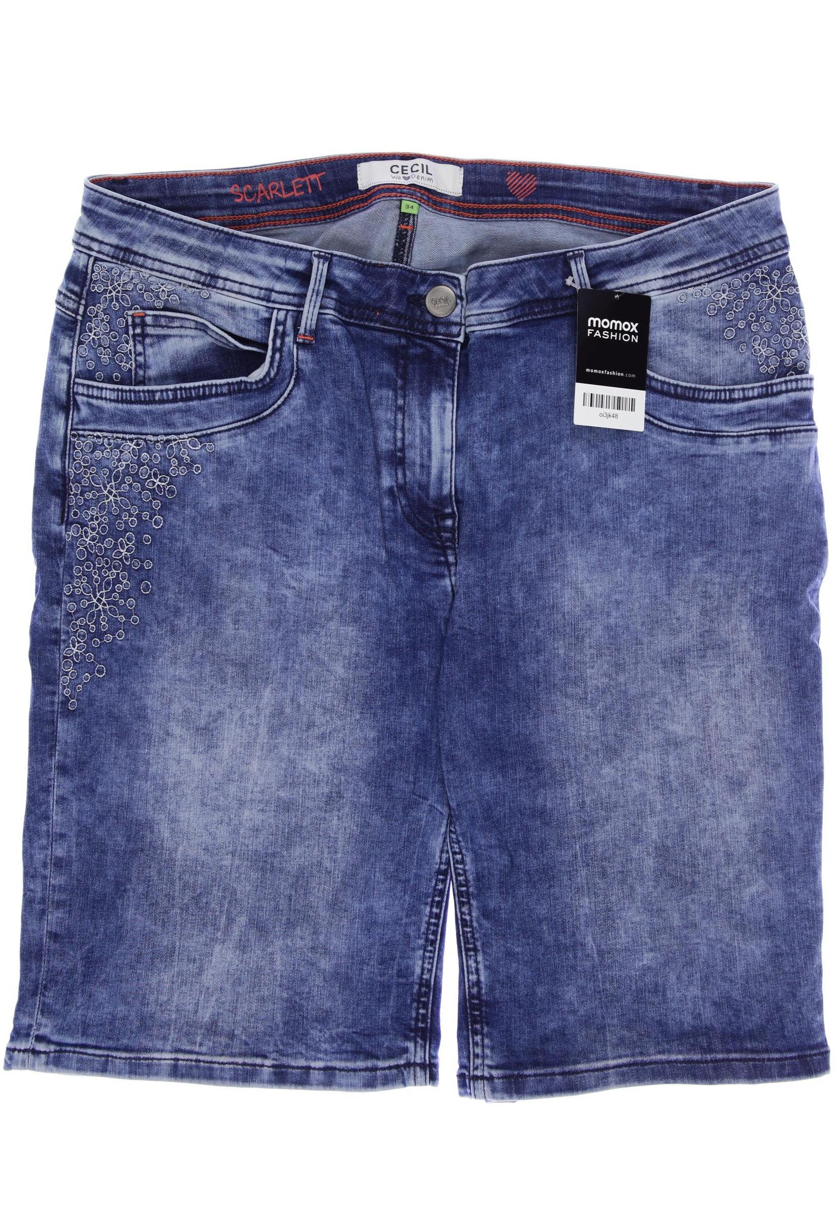 

CECIL Damen Shorts, blau