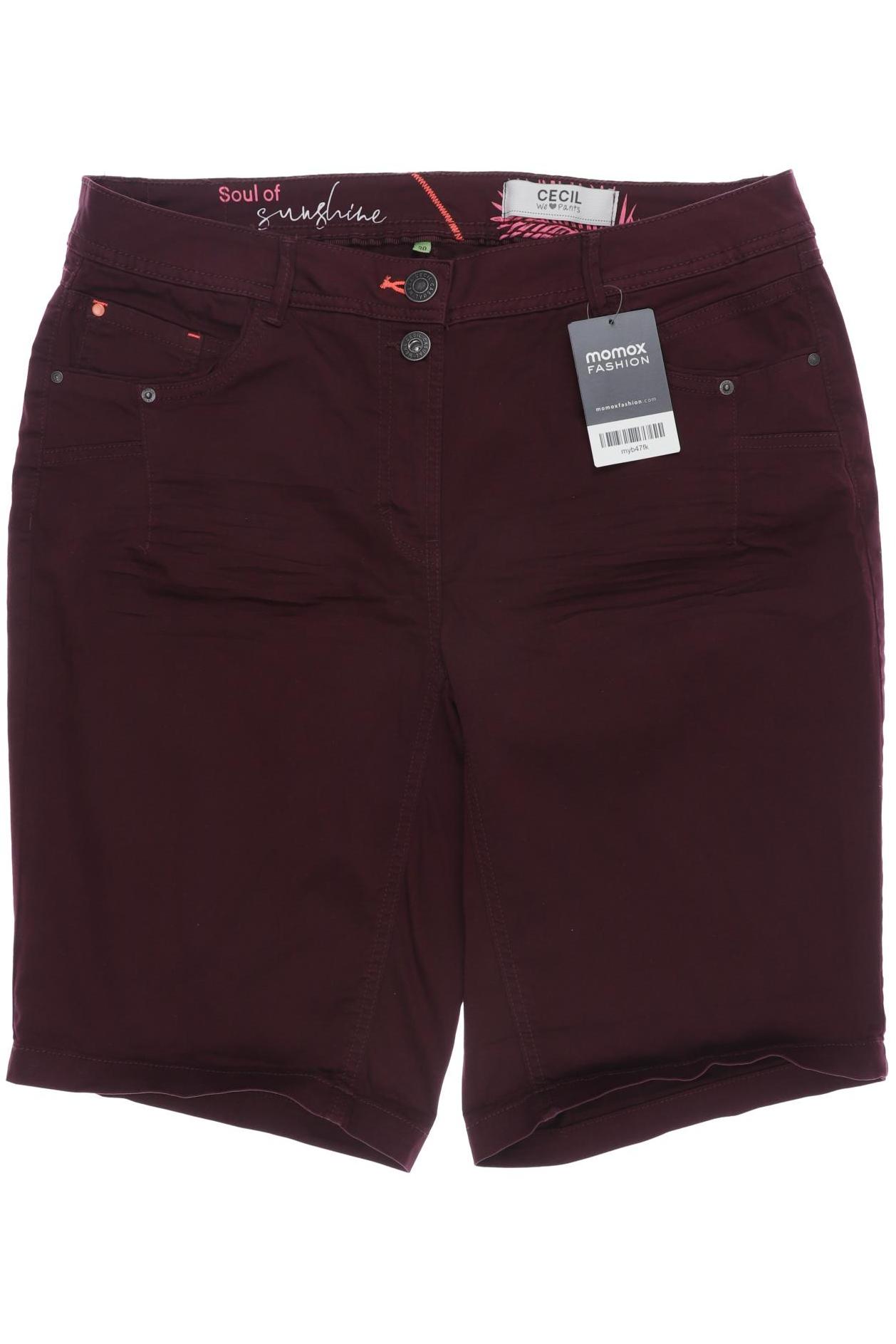 

Cecil Damen Shorts, bordeaux, Gr. 30