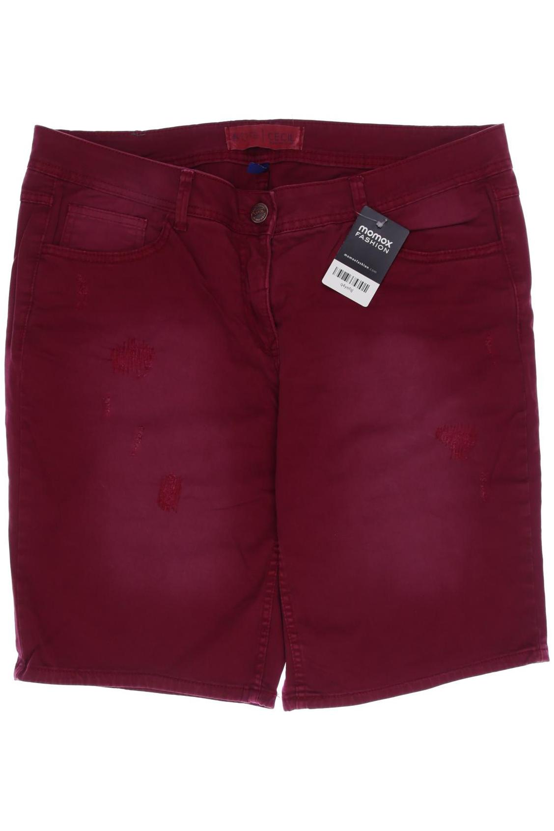 

Cecil Damen Shorts, bordeaux, Gr. 42