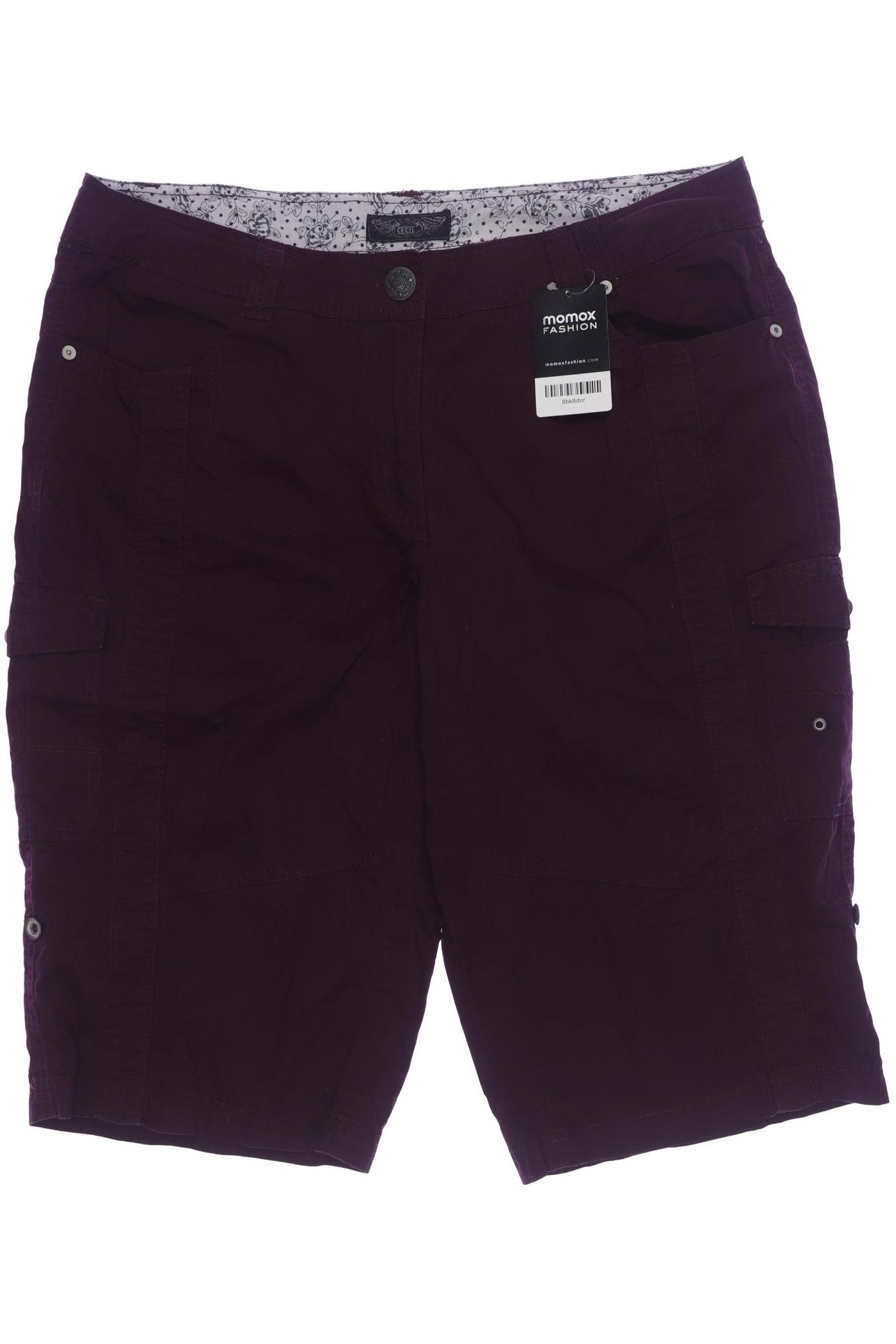 

Cecil Damen Shorts, bordeaux, Gr. 33