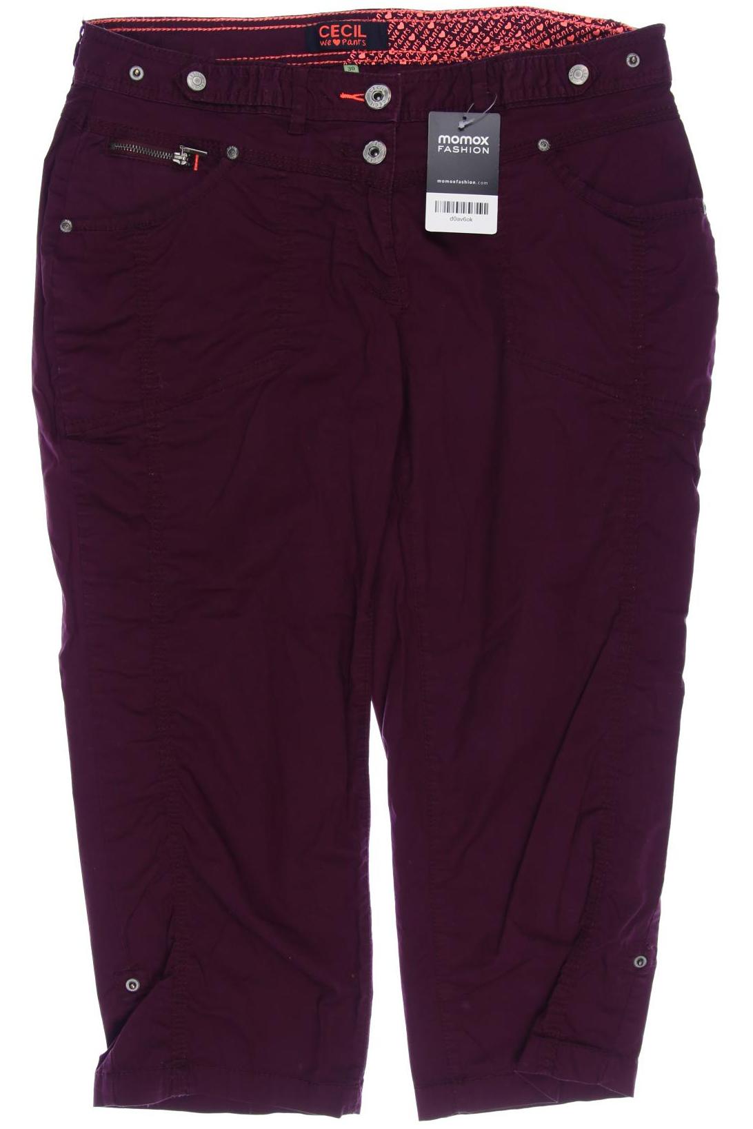 

Cecil Damen Shorts, bordeaux, Gr. 40