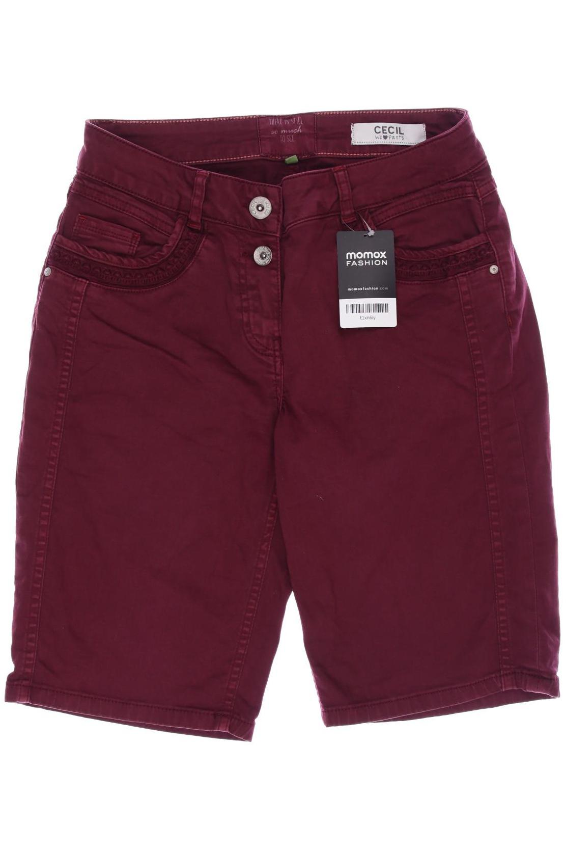 

CECIL Damen Shorts, bordeaux