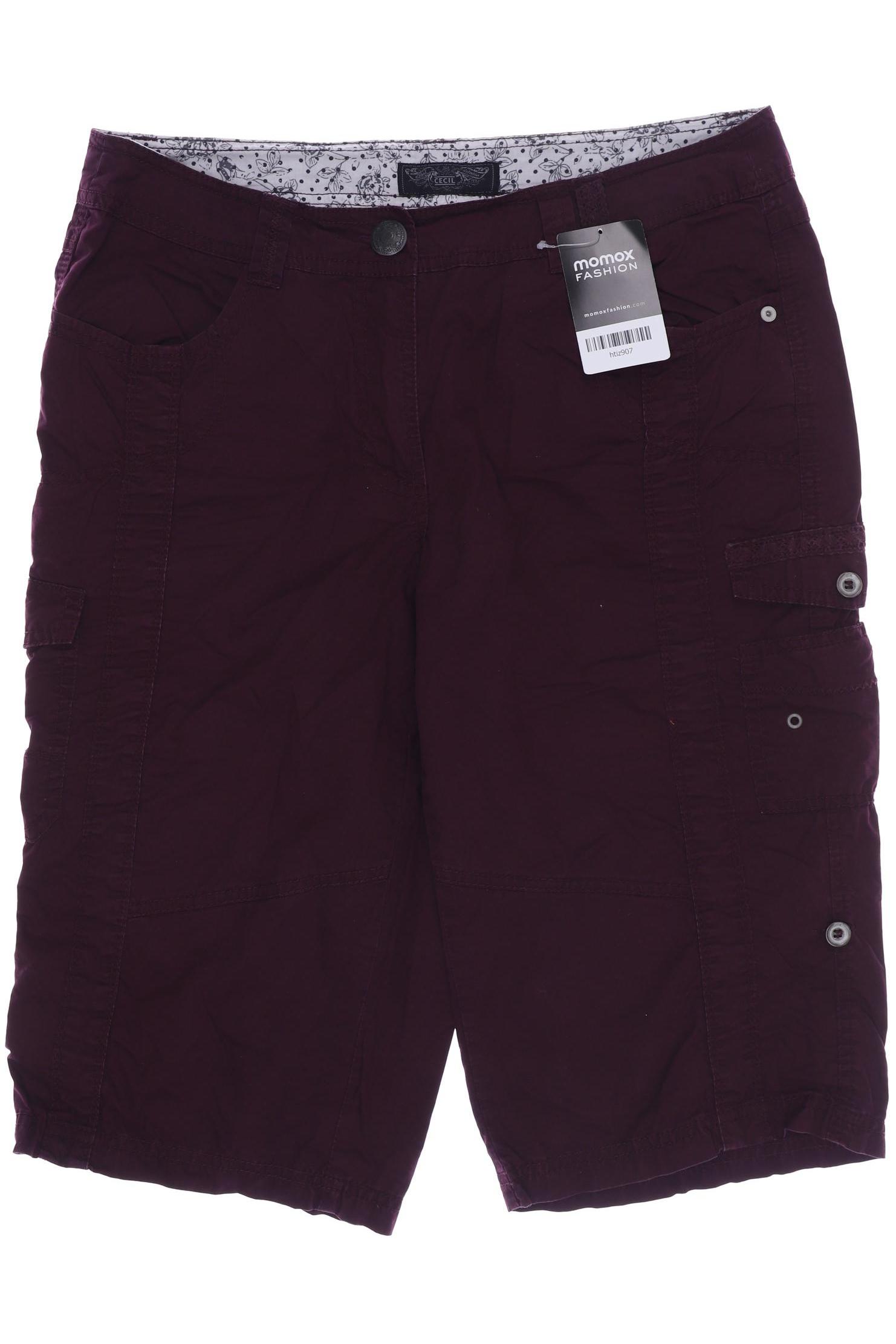 

CECIL Damen Shorts, bordeaux