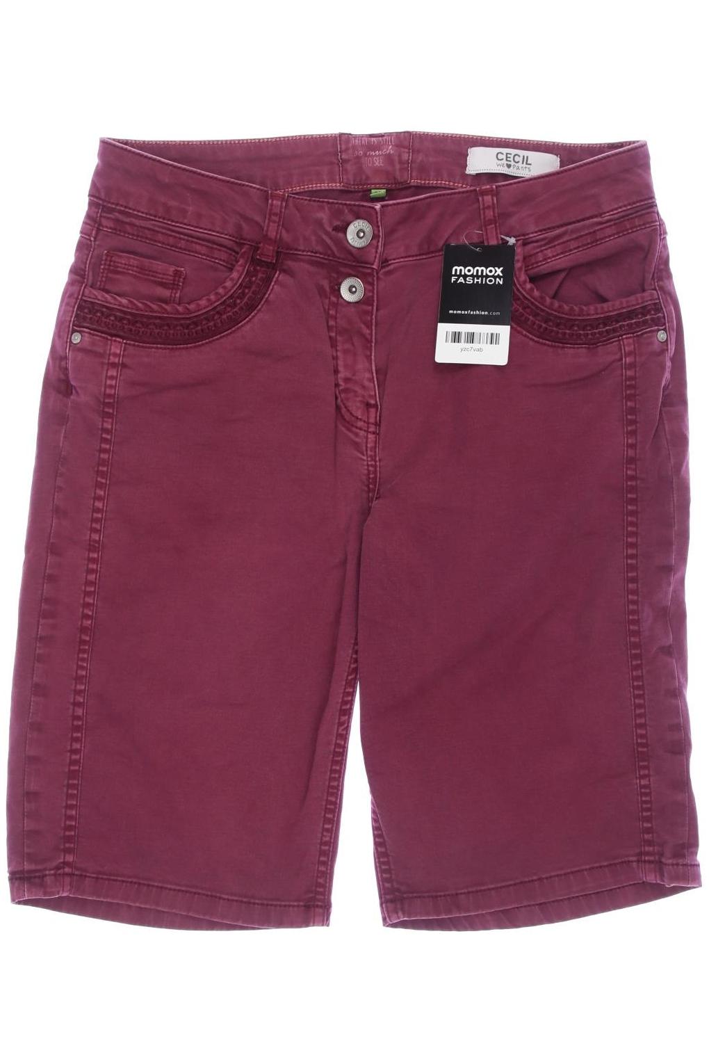 

Cecil Damen Shorts, bordeaux, Gr. 28