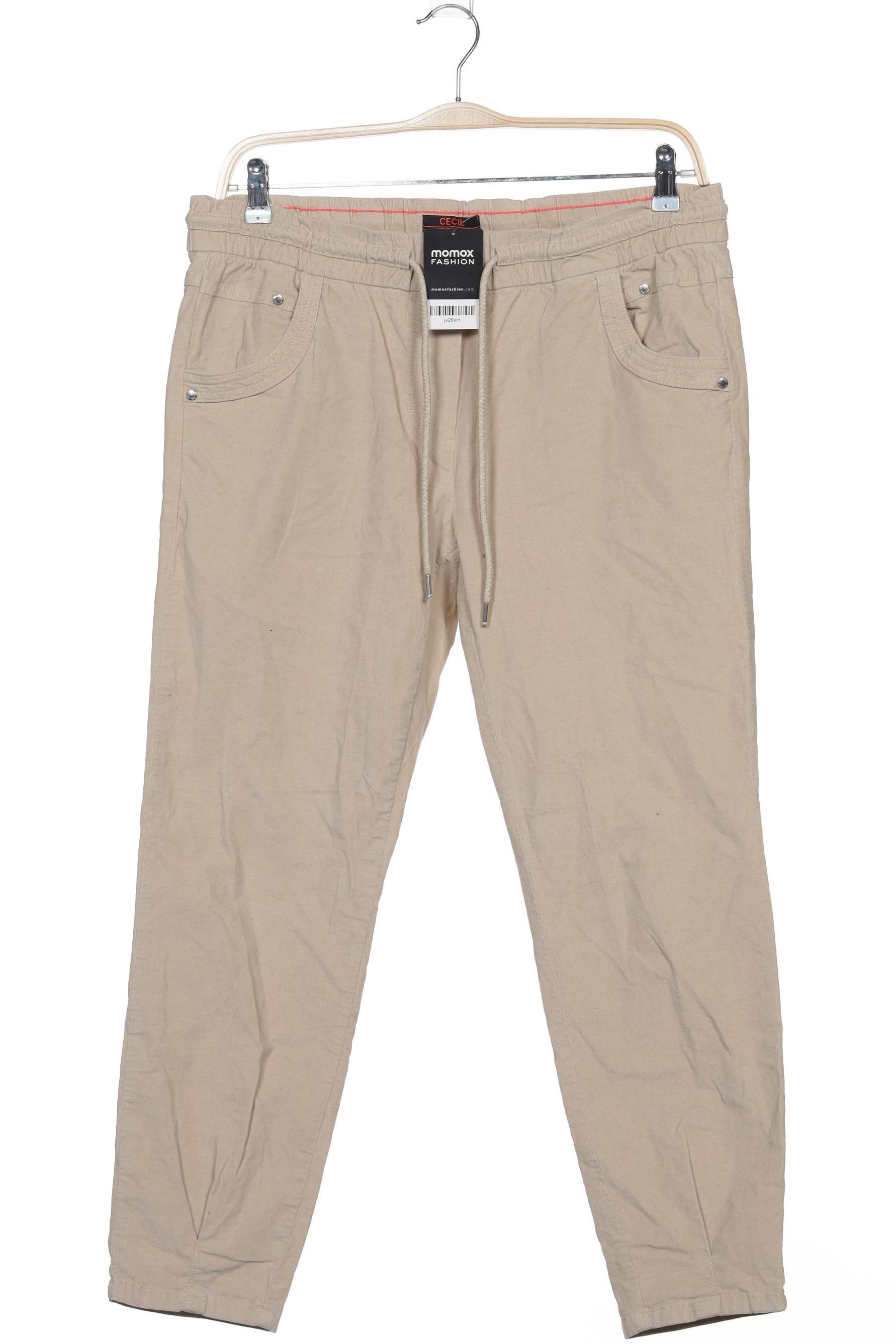 

Cecil Damen Stoffhose, beige, Gr. 0