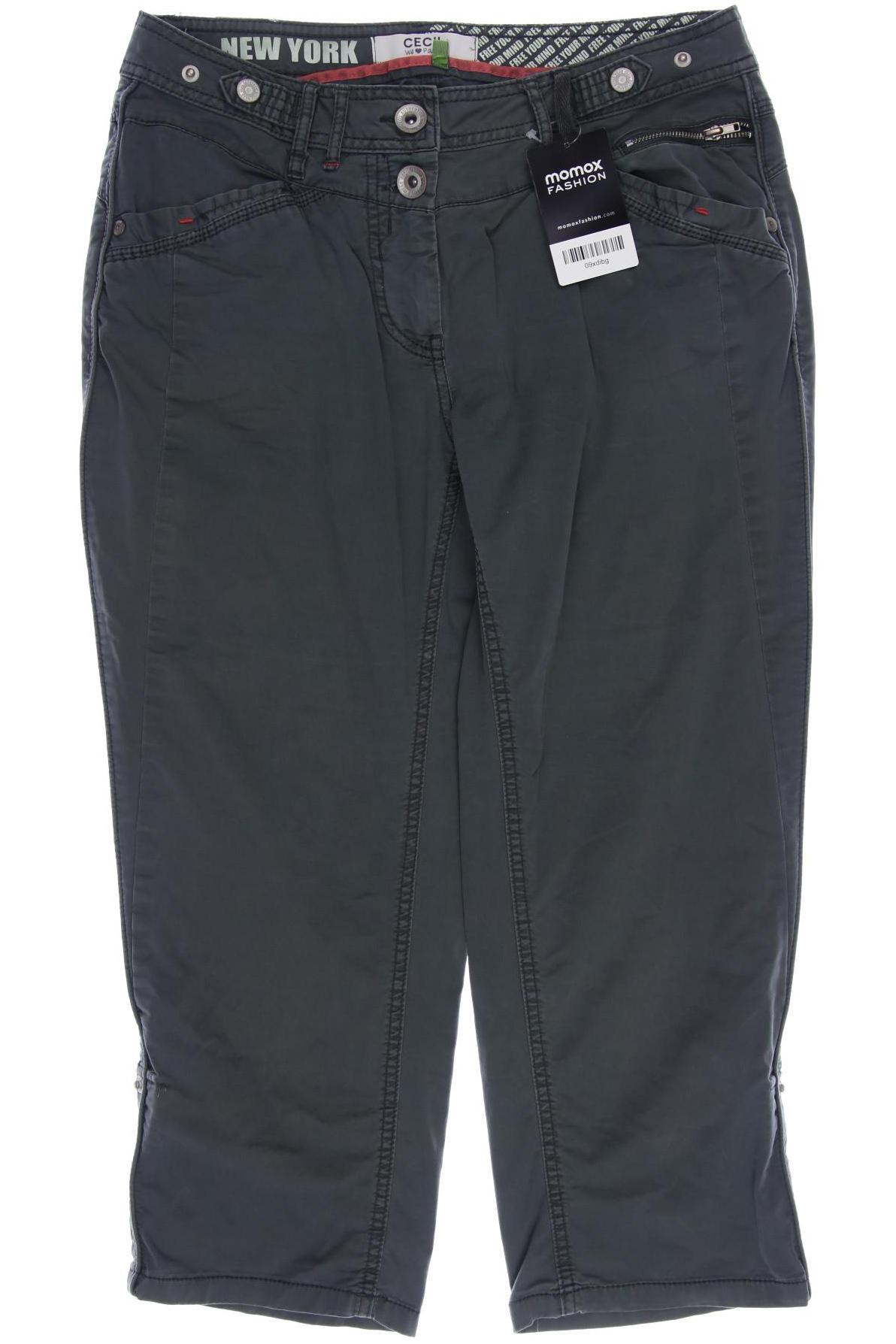 

CECIL Damen Stoffhose, grün