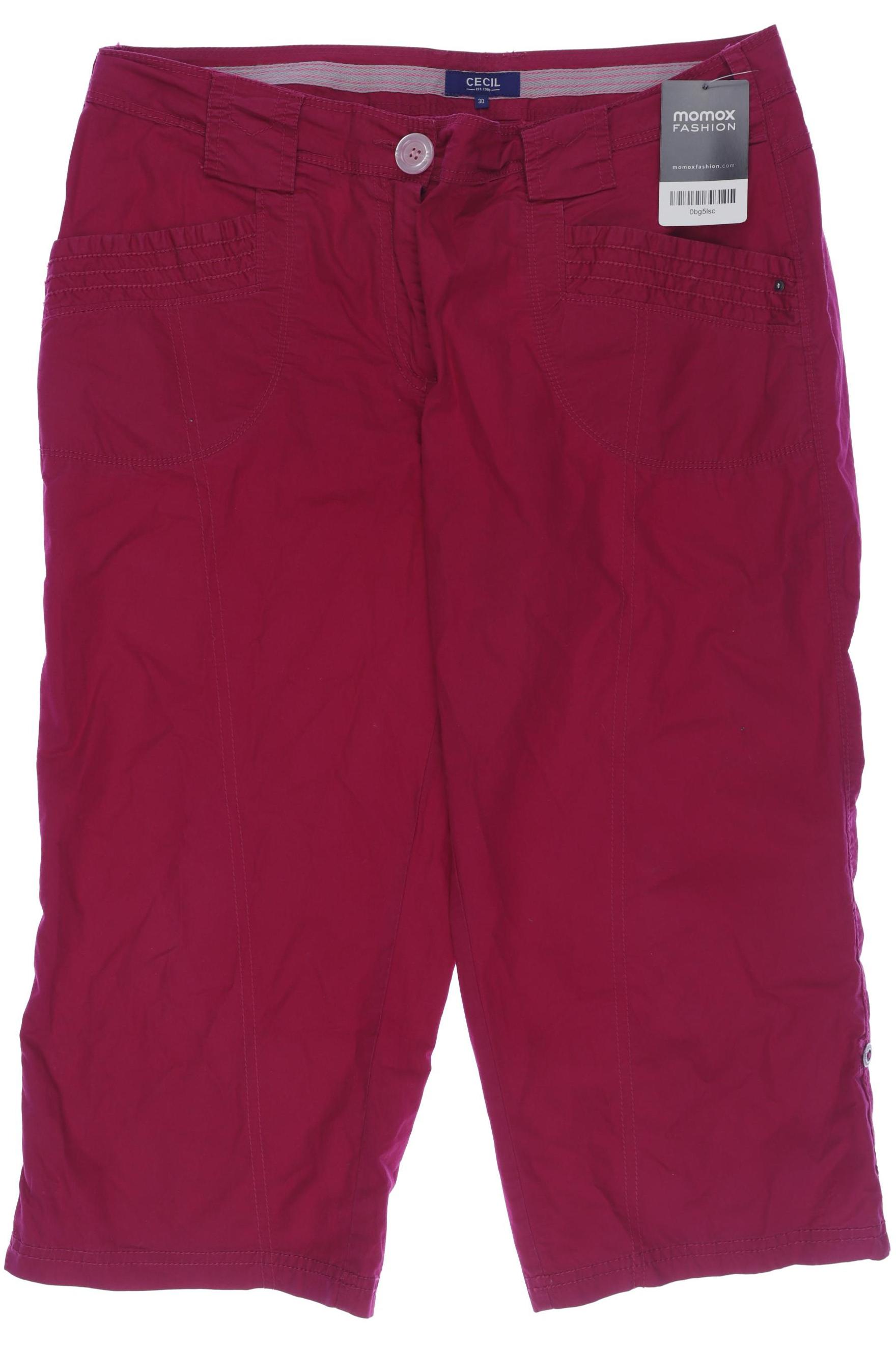 

Cecil Damen Stoffhose, pink, Gr. 30