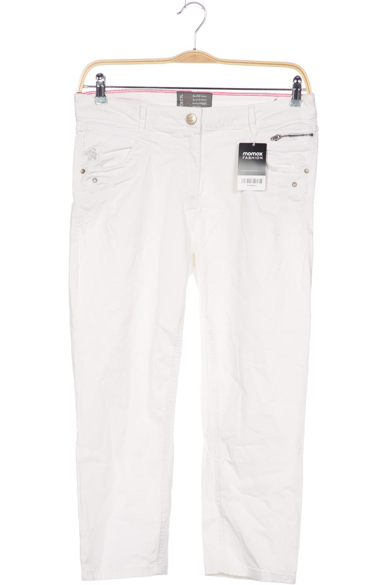 

Cecil Damen Stoffhose, weiß, Gr. 32