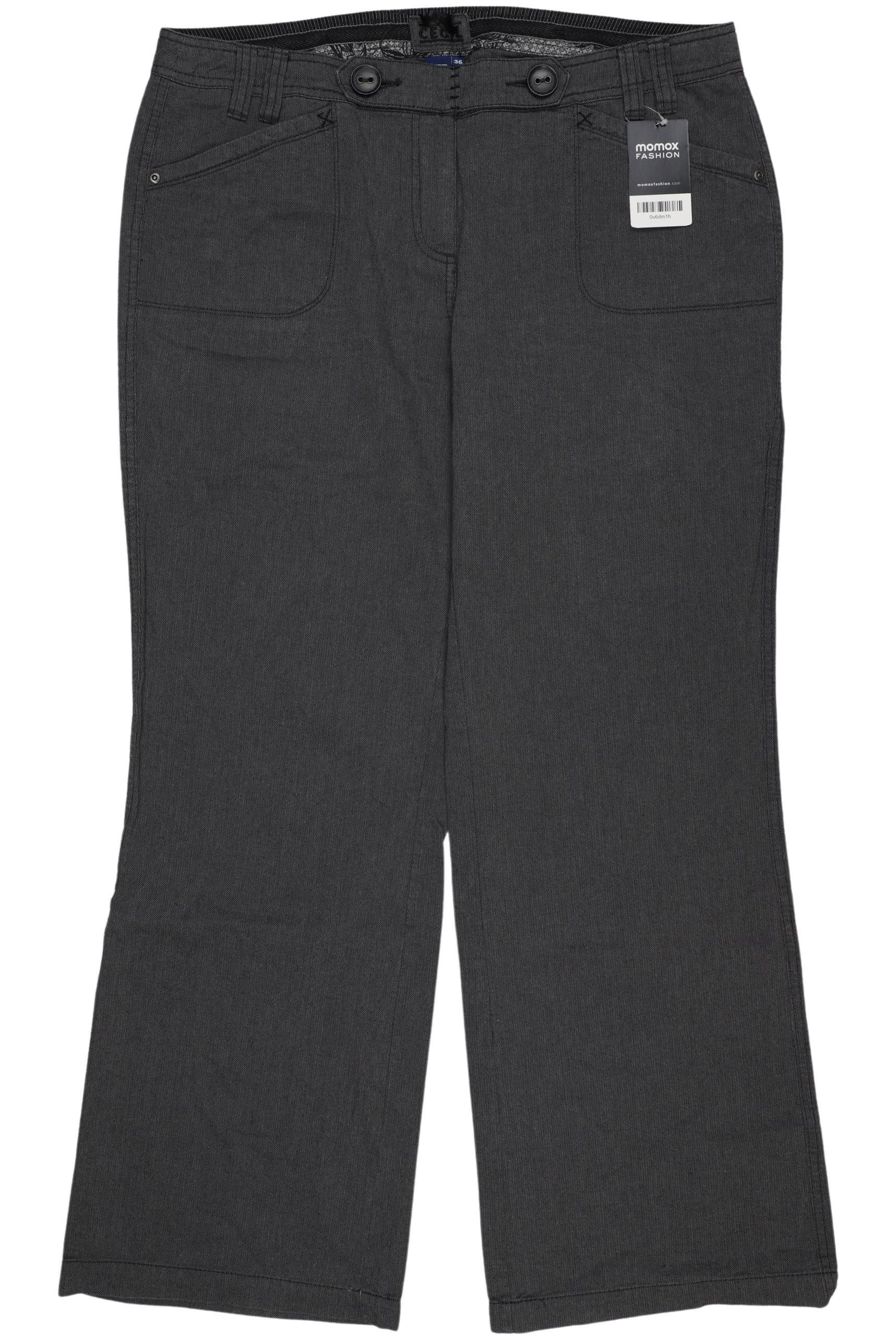

Cecil Damen Stoffhose, grau, Gr. 48