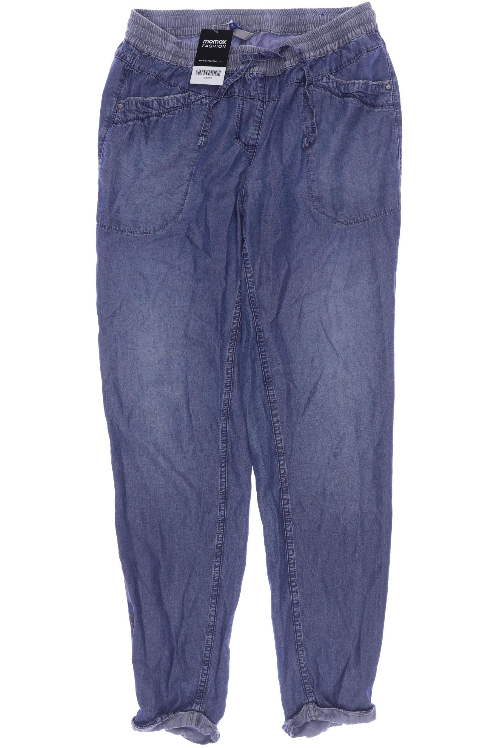 

Cecil Damen Stoffhose, blau, Gr. 38