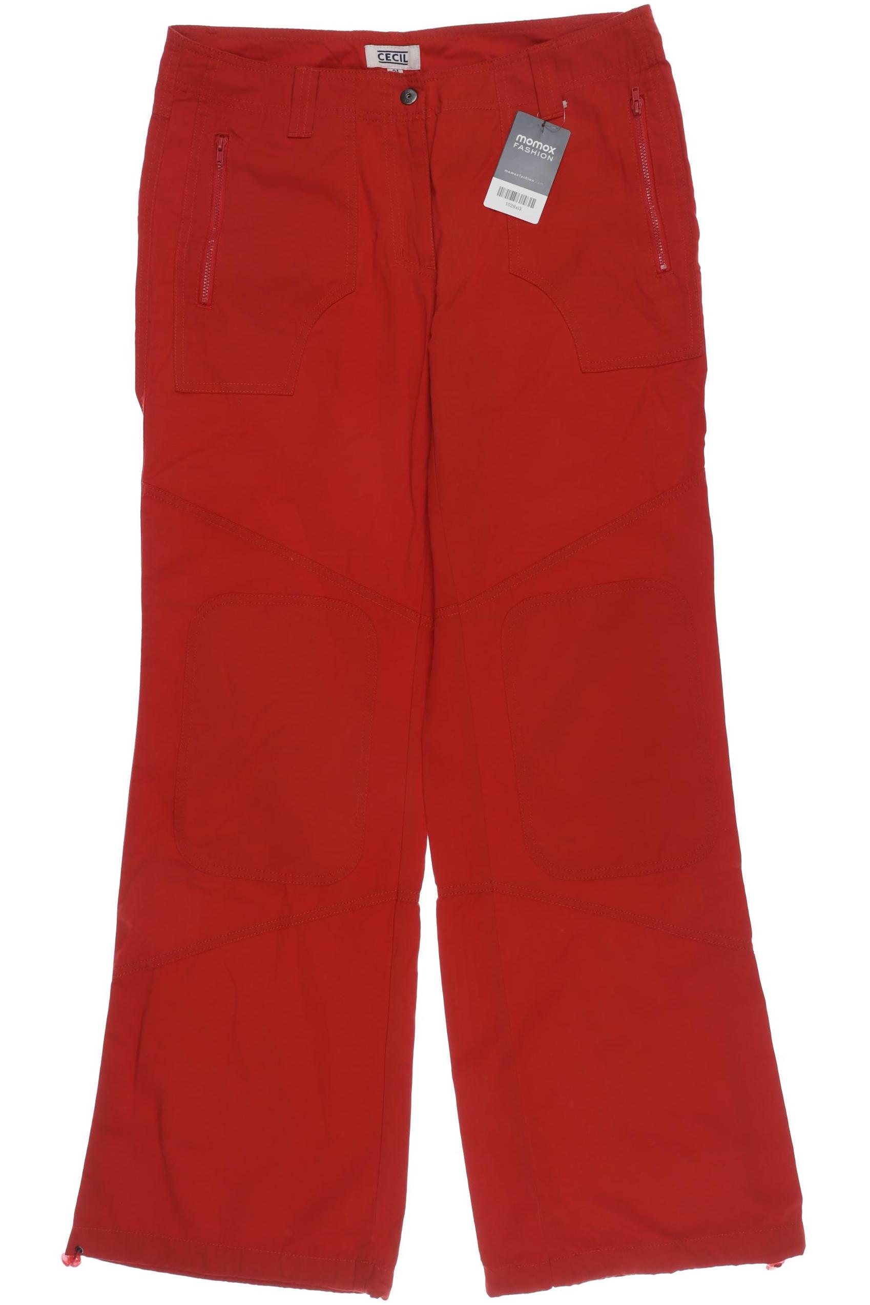 

Cecil Damen Stoffhose, rot, Gr. 31