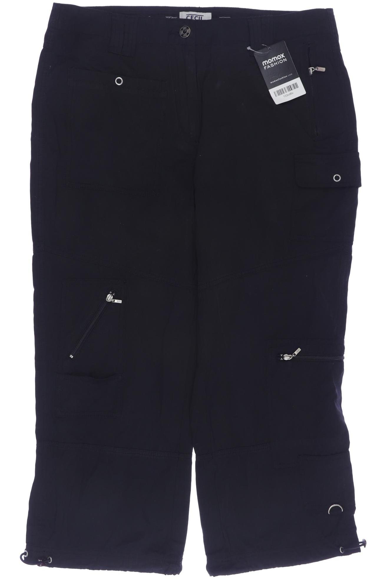 

Cecil Damen Stoffhose, schwarz, Gr. 42