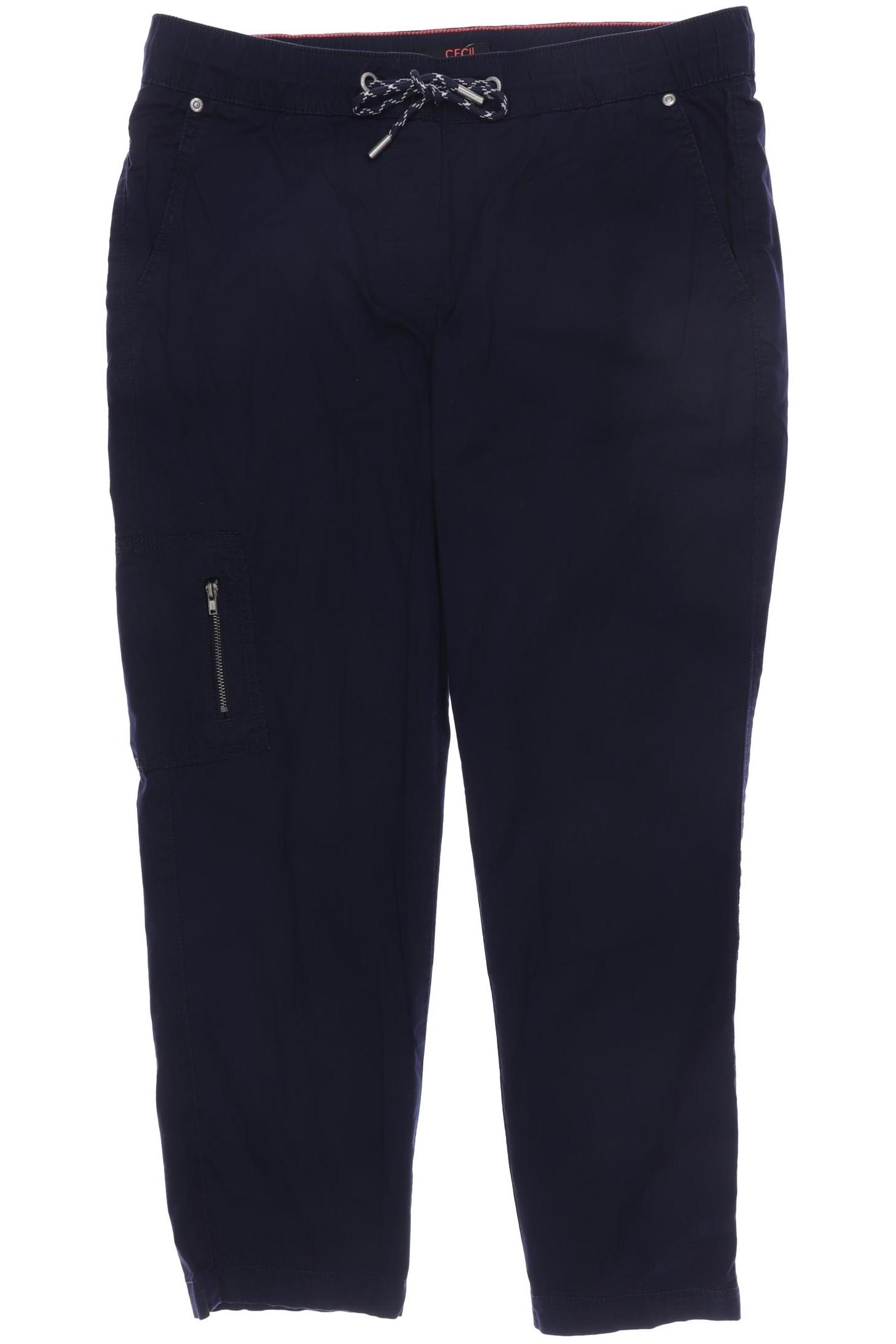 

Cecil Damen Stoffhose, marineblau, Gr. 0