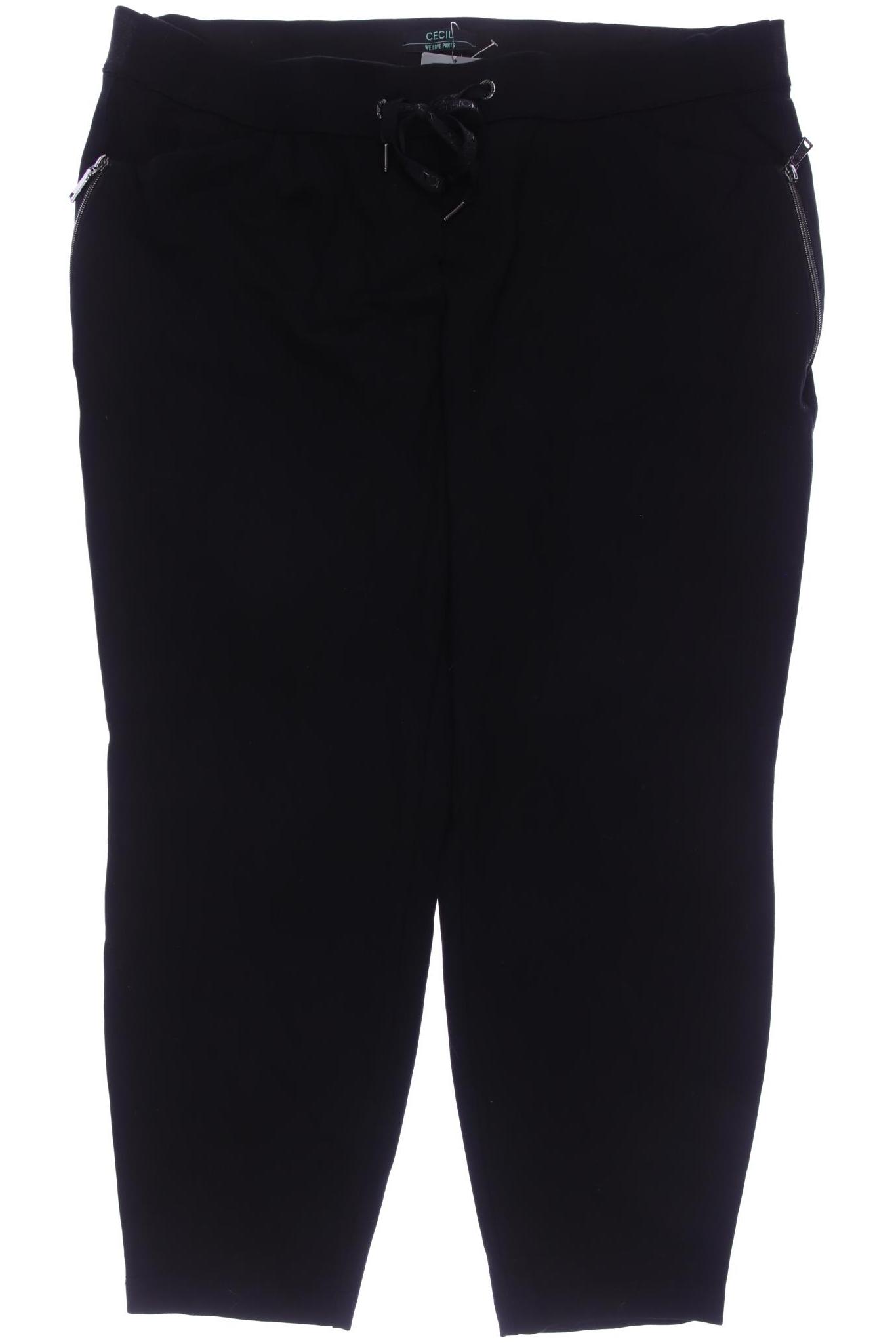 

Cecil Damen Stoffhose, schwarz, Gr. 0