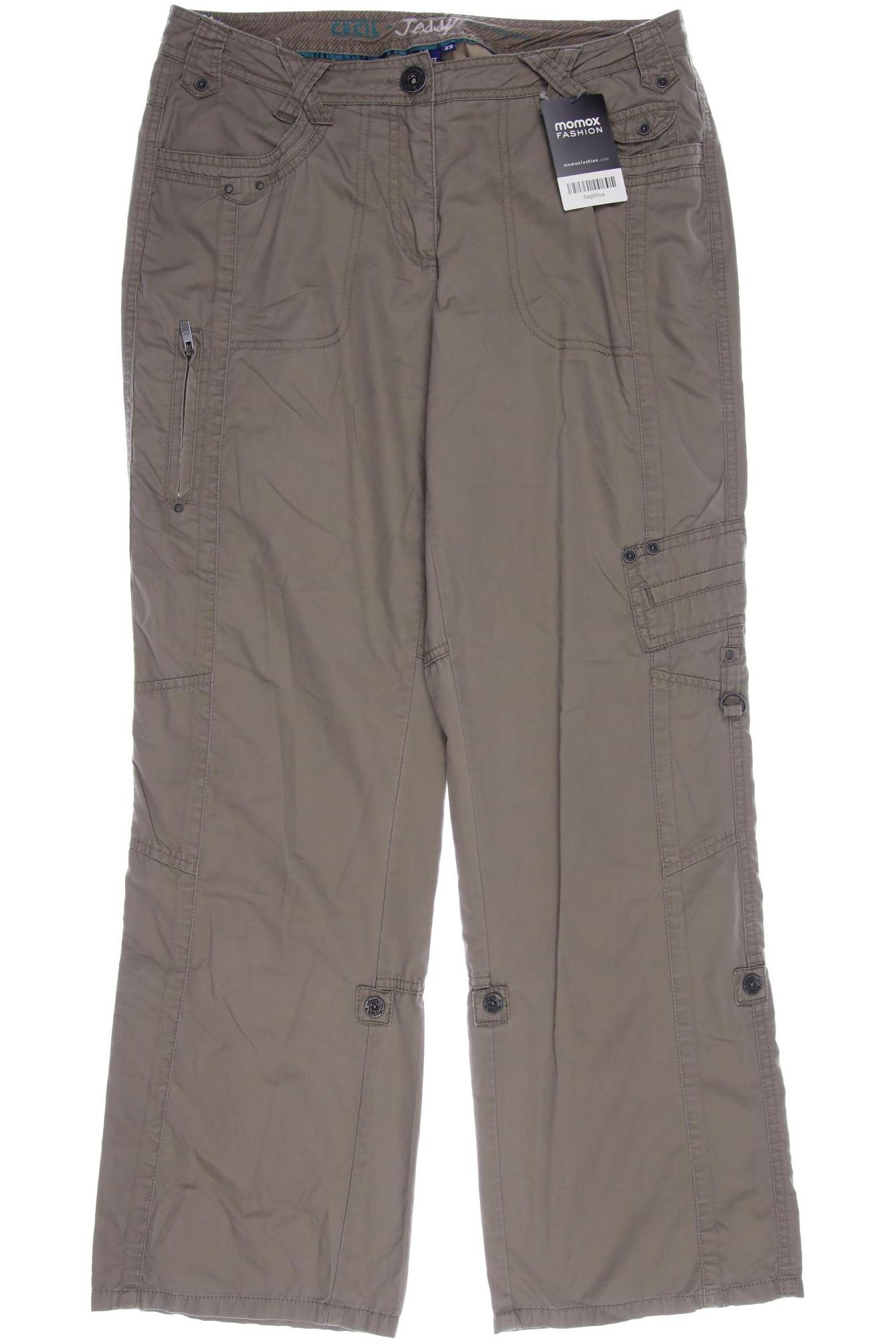 

CECIL Damen Stoffhose, beige