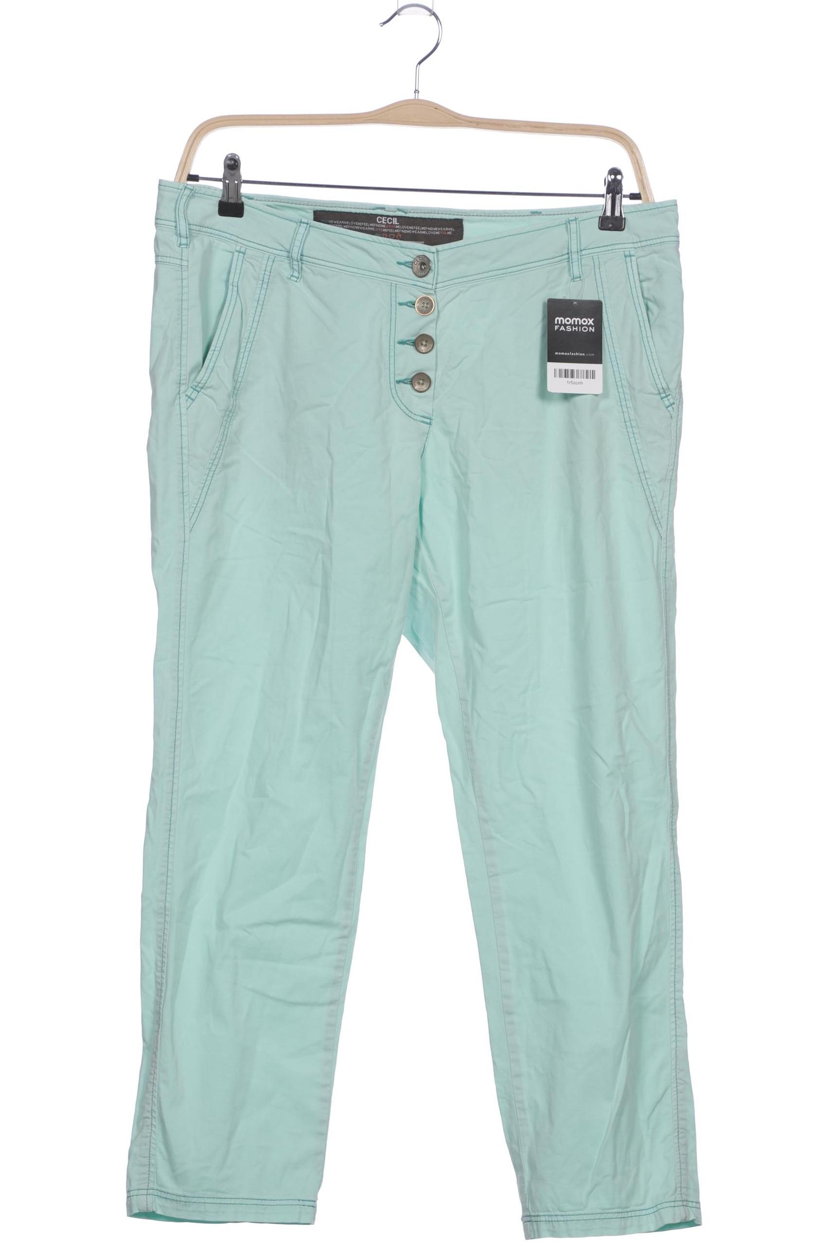 

Cecil Damen Stoffhose, türkis, Gr. 32