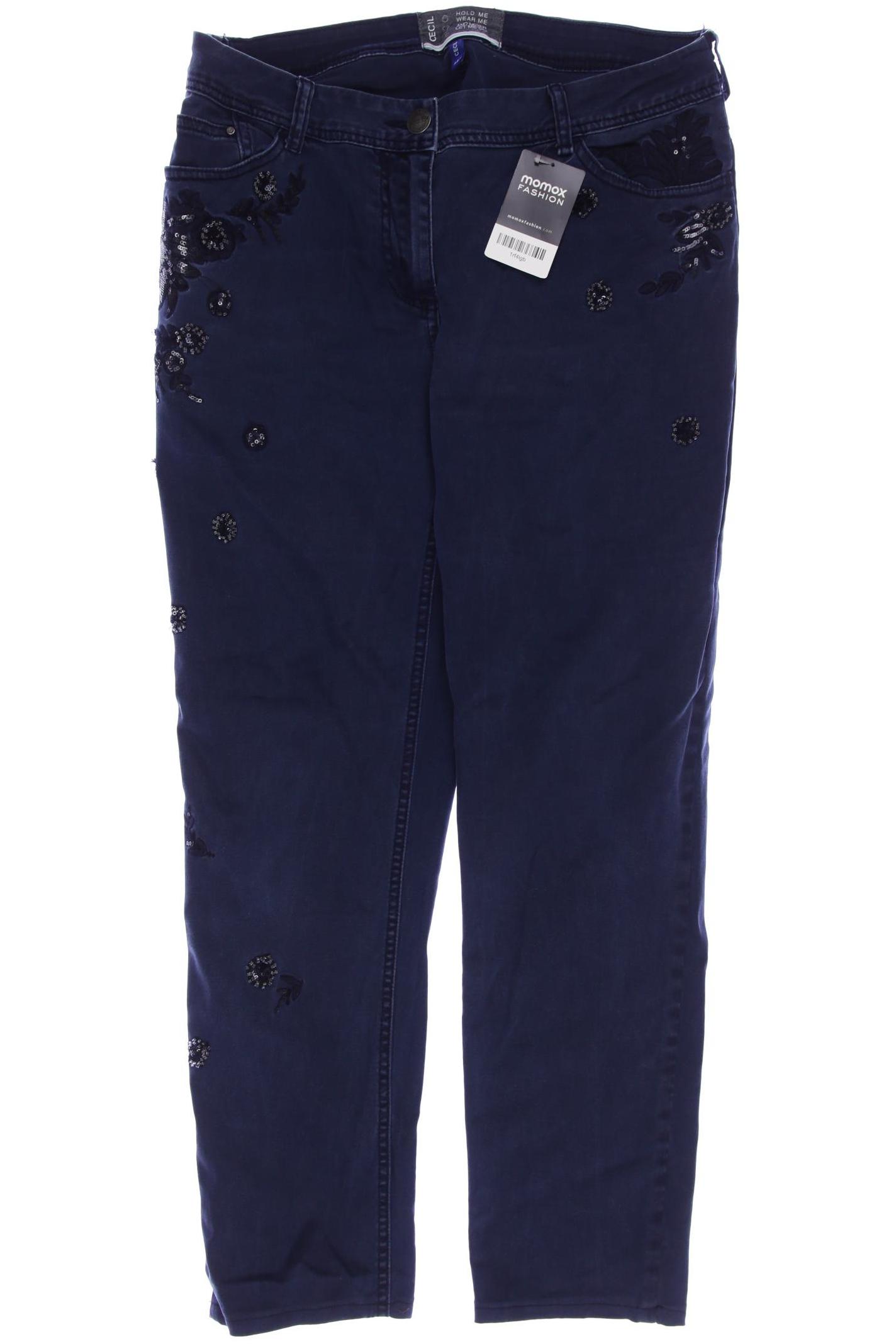 

Cecil Damen Stoffhose, marineblau, Gr. 44