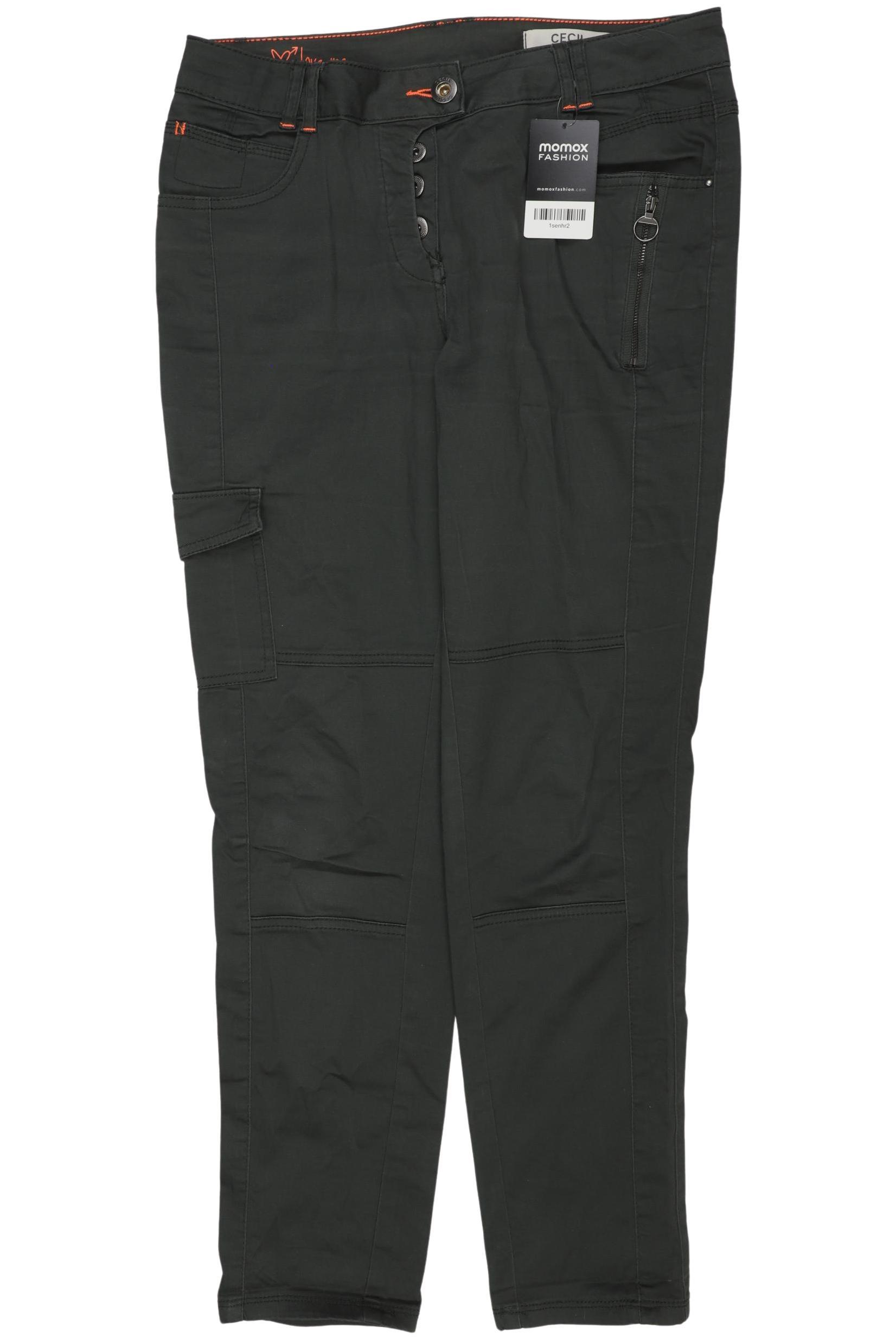 

Cecil Damen Stoffhose, grün, Gr. 28