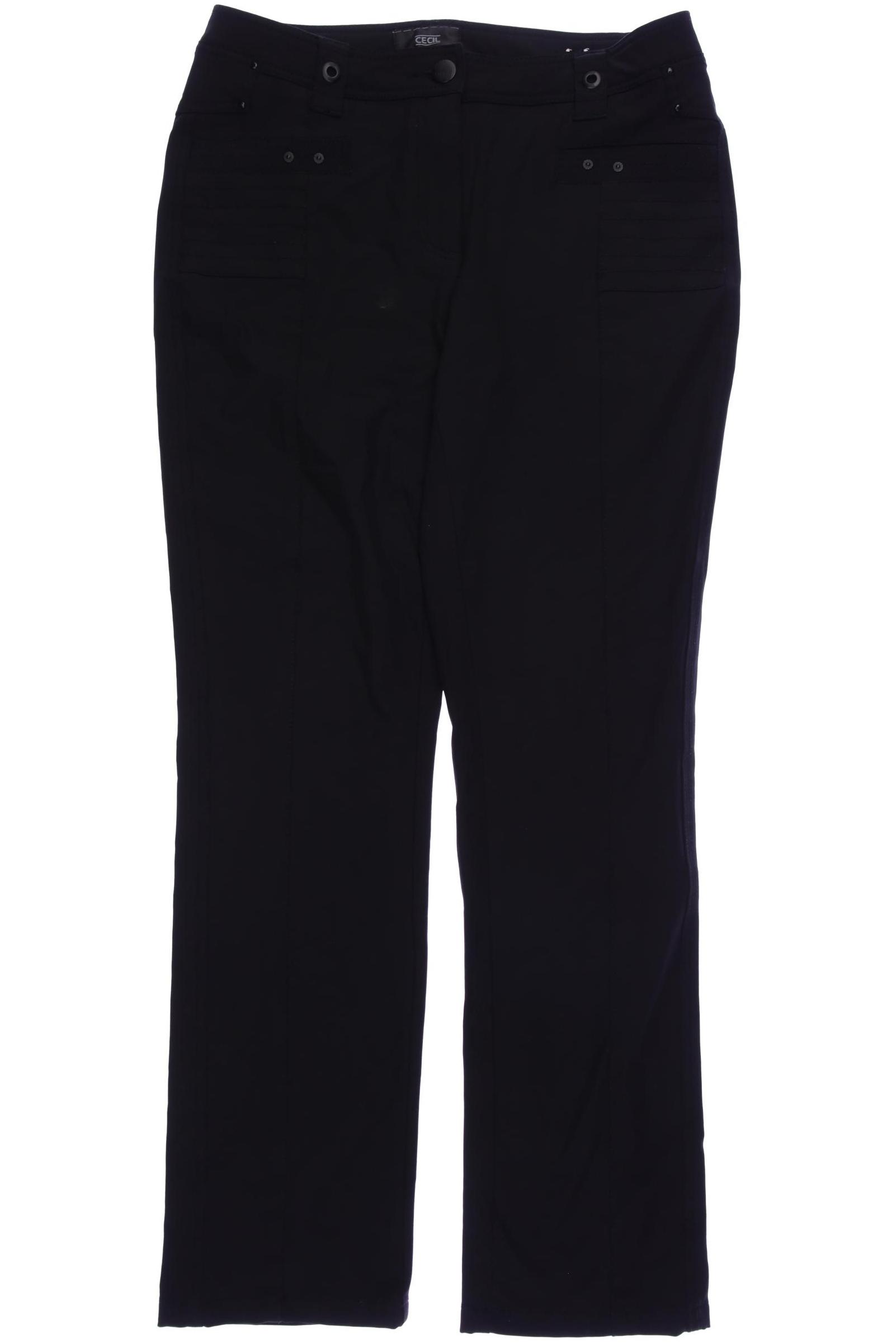 

Cecil Damen Stoffhose, schwarz, Gr. 33